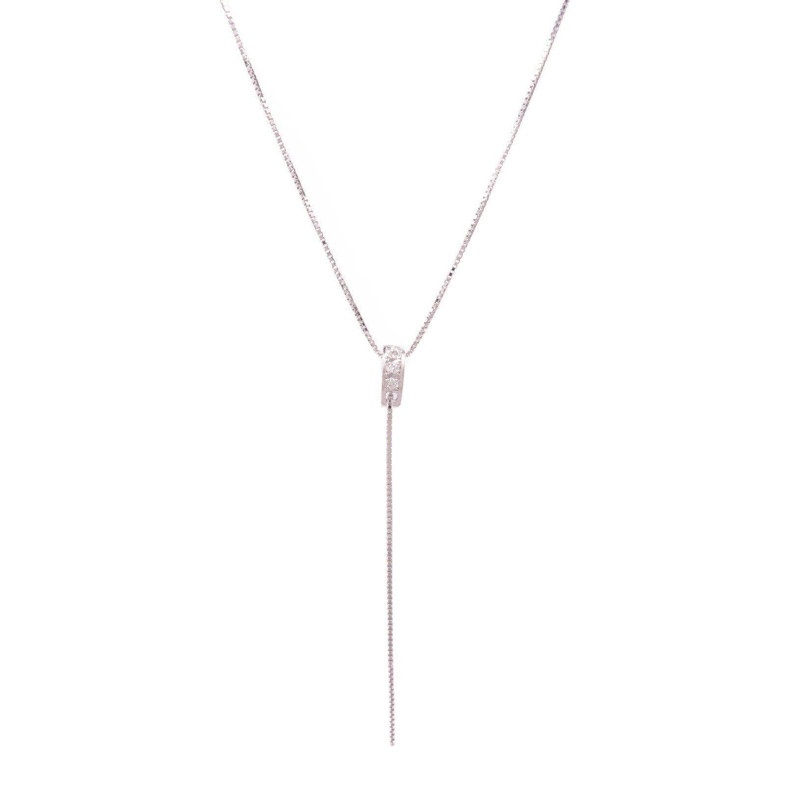 JEWELRY 18K白金Diamond Necklace鑽石項鍊