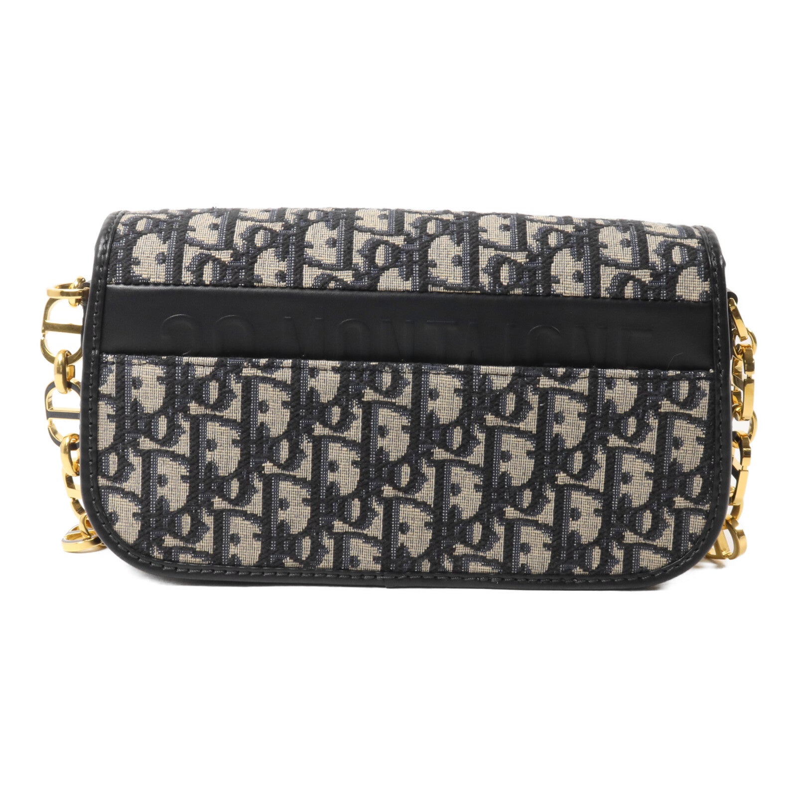 Dior 帆布30 Montaigne Avenue鏈帶肩背袋