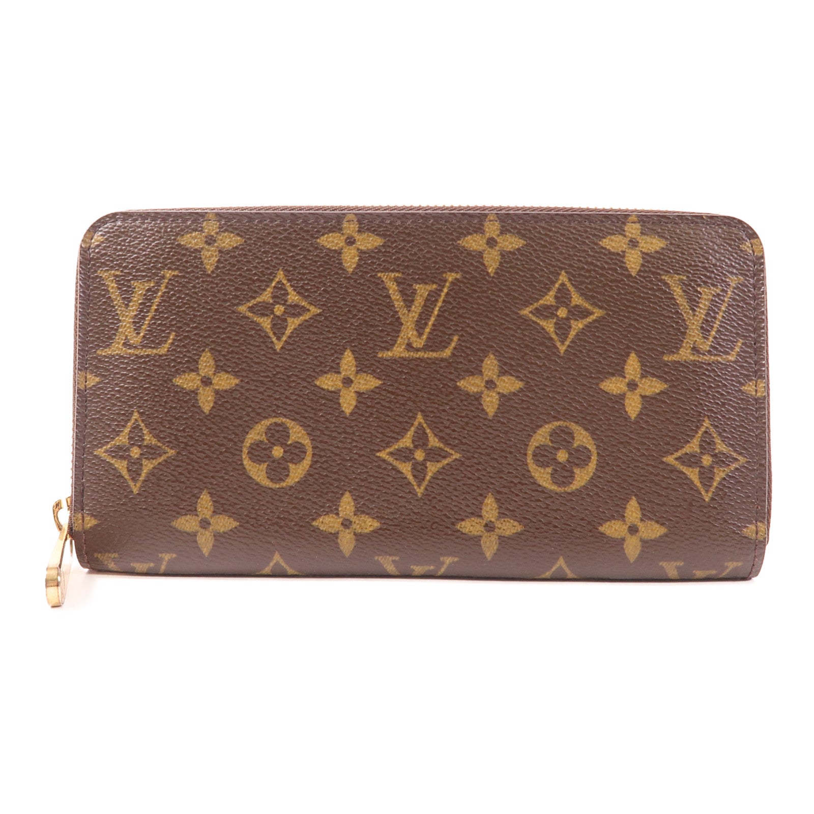 LOUIS VUITTON Monogram Zipper Long Wallet金扣長錢包
