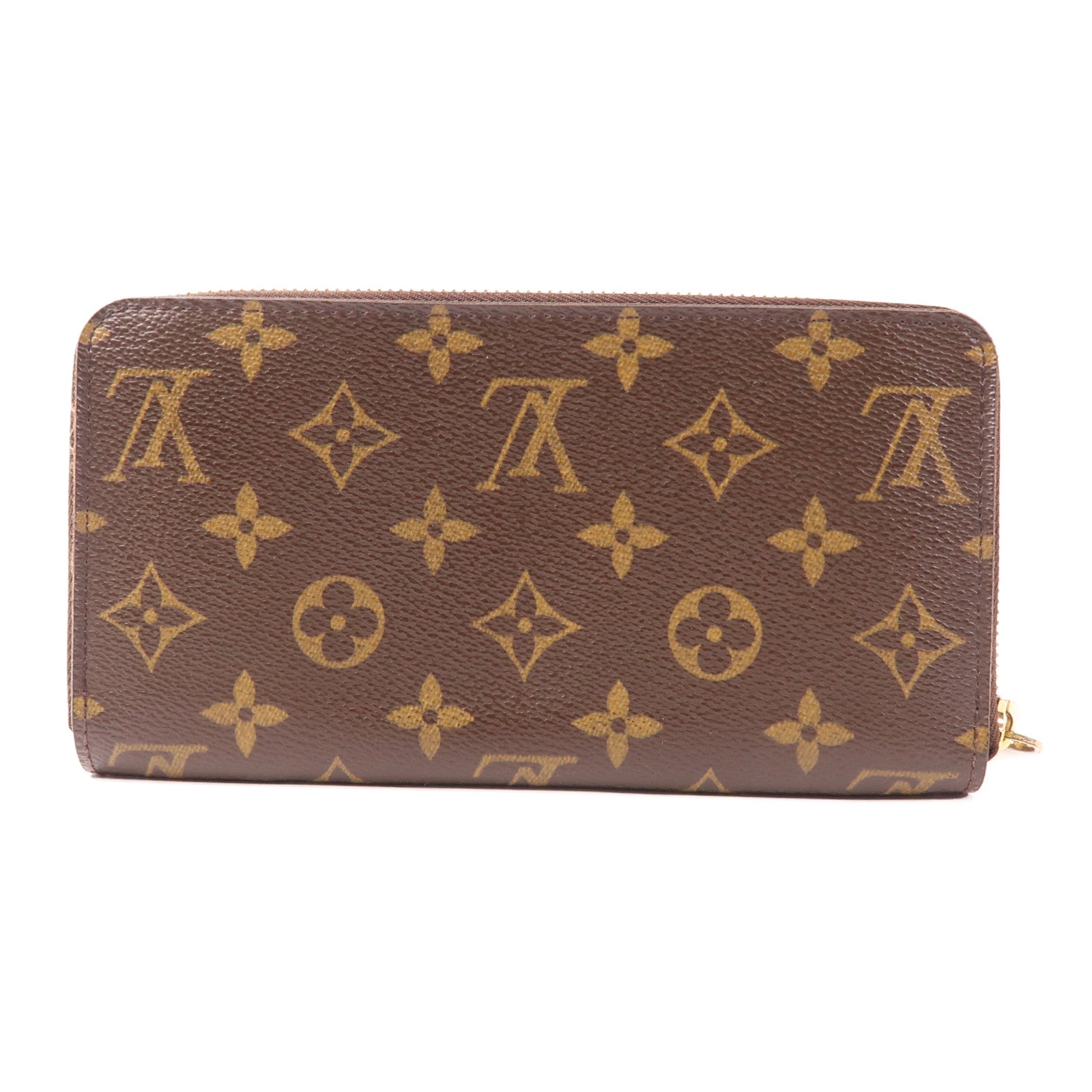 LOUIS VUITTON Monogram Zipper Long Wallet金扣長錢包