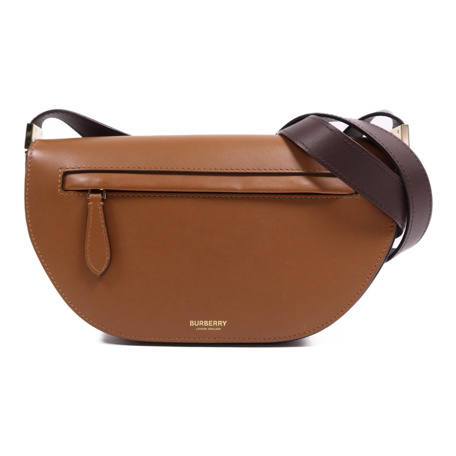 BURBERRY 【激減優惠】牛皮皮革Olympia Small Bag金扣肩背袋