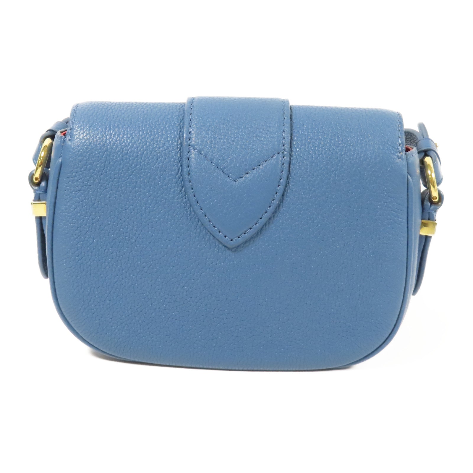 LOUIS VUITTON 牛皮皮革Pont 9 Soft PM金扣肩背袋