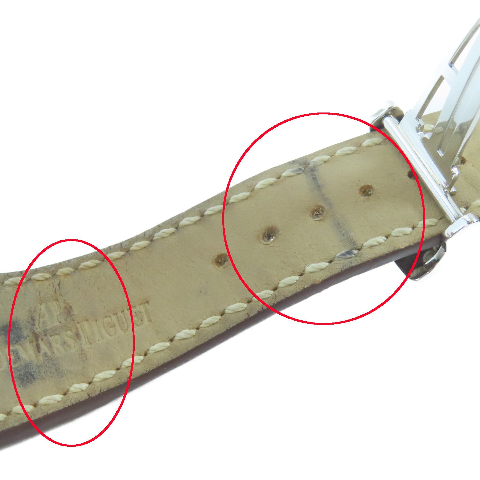 AUDEMARS PIGUET Royal Oak Offshore Chronograph不鏽鋼手錶自動機芯白色