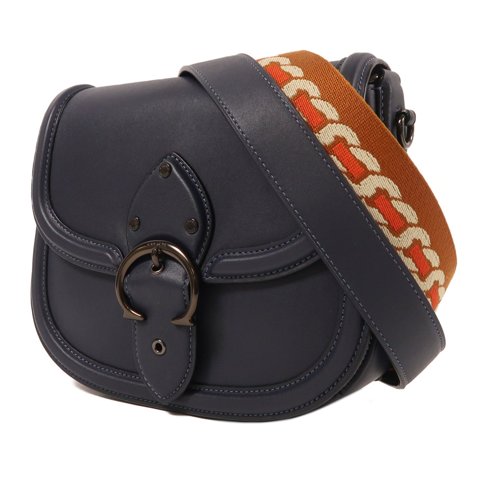 COACH 牛皮皮革Beat Saddle肩背袋