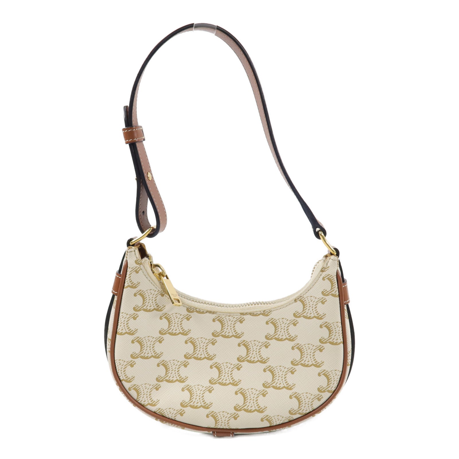 CELINE 塗層帆布Mini Ava Bag肩背袋