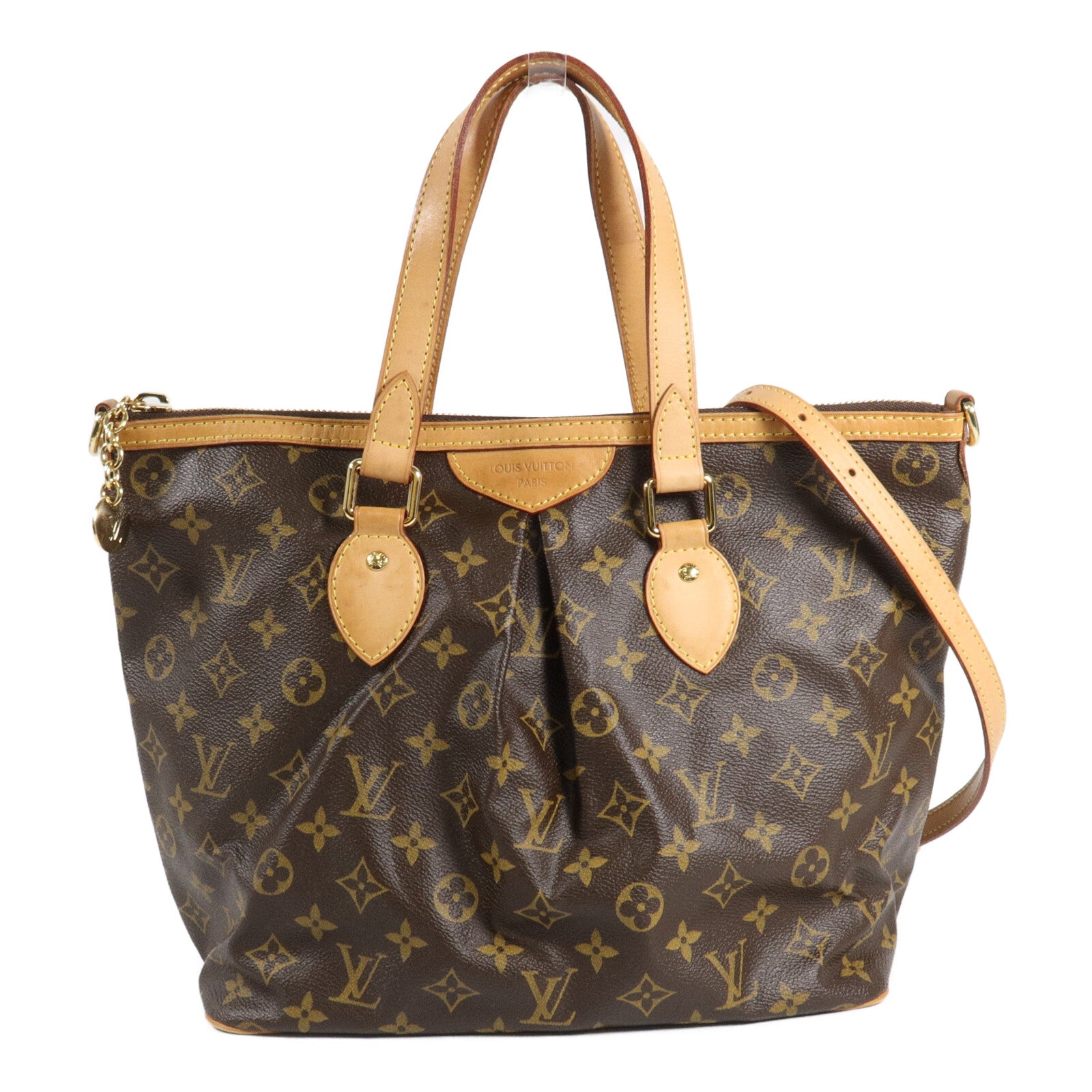 LOUIS VUITTON Monogram Palermo PM手挽肩背兩用袋
