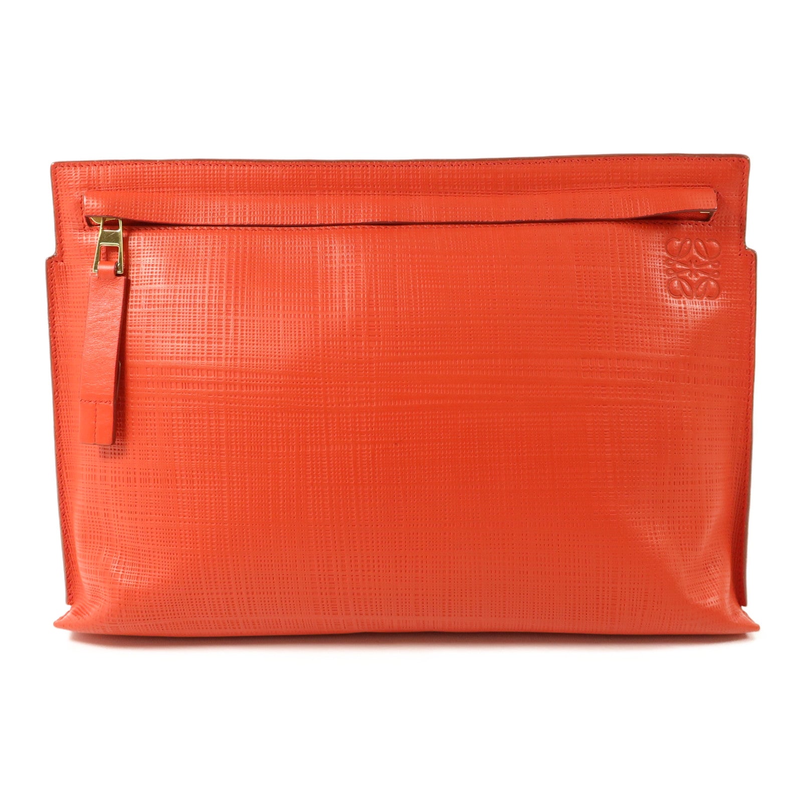 LOEWE 牛皮皮革T Pouch小袋