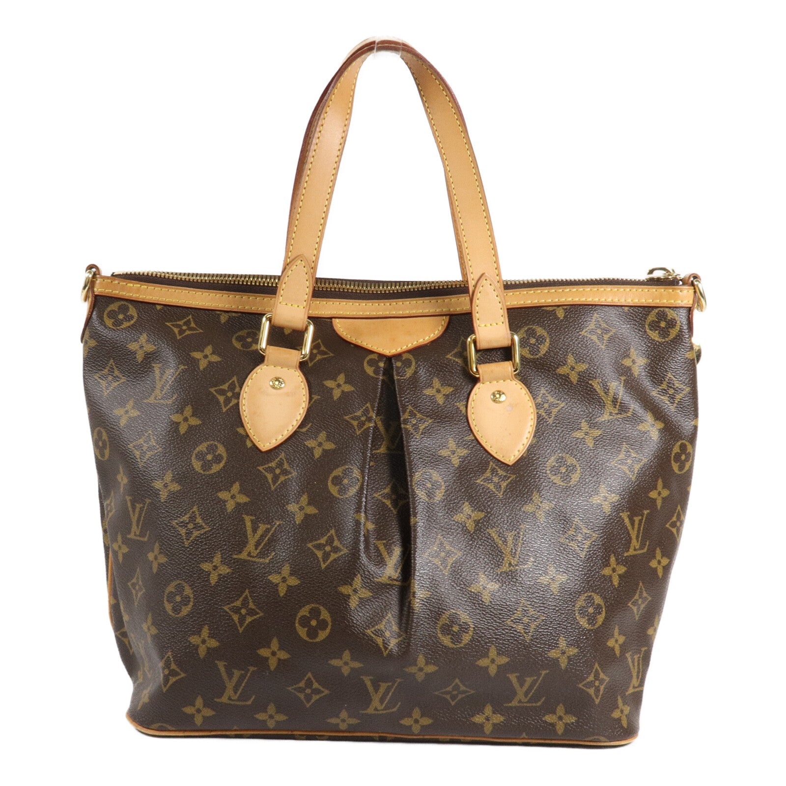 LOUIS VUITTON Monogram Palermo PM手挽肩背兩用袋