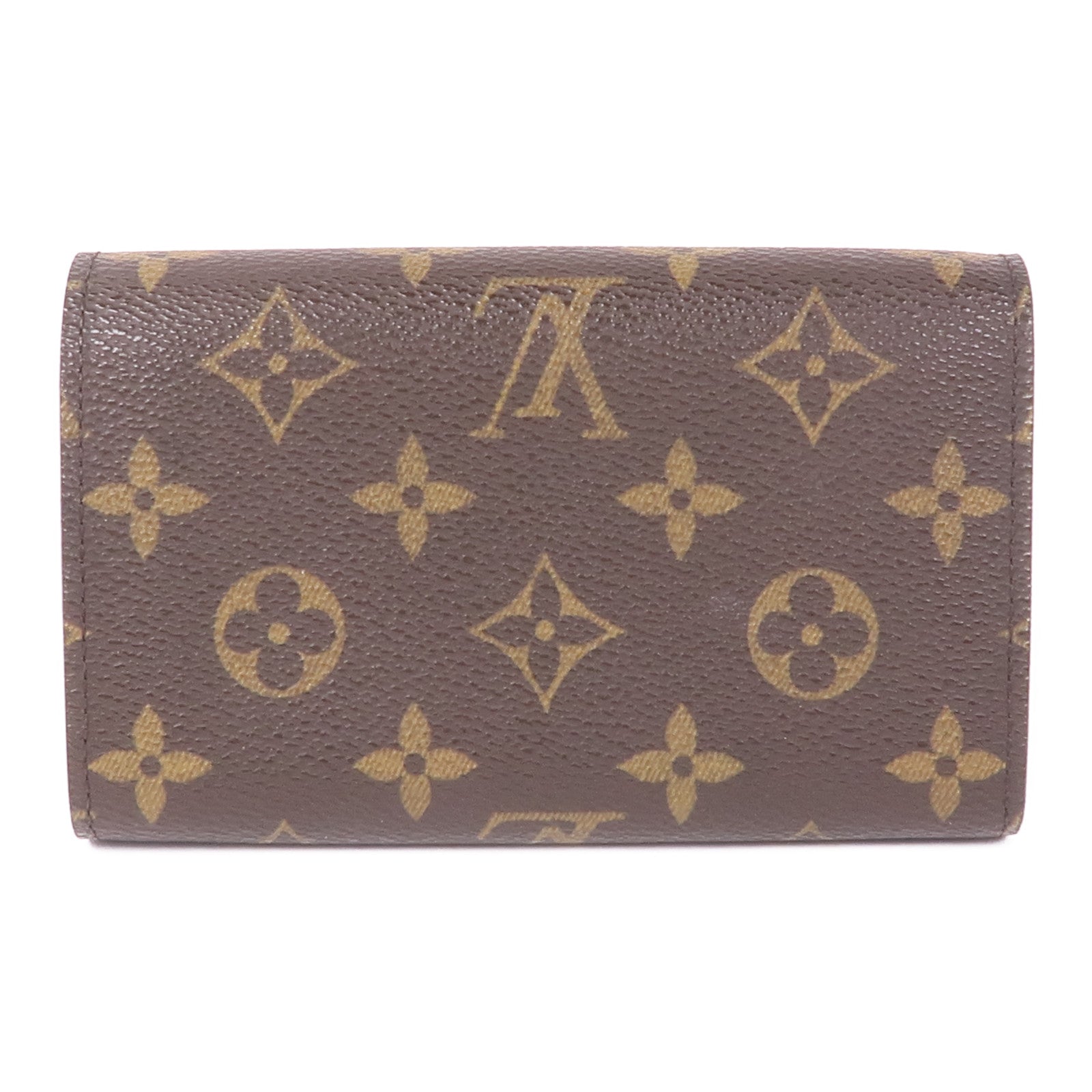 LOUIS VUITTON Monogram Porte Monnaie Bier Tresor金扣長錢包