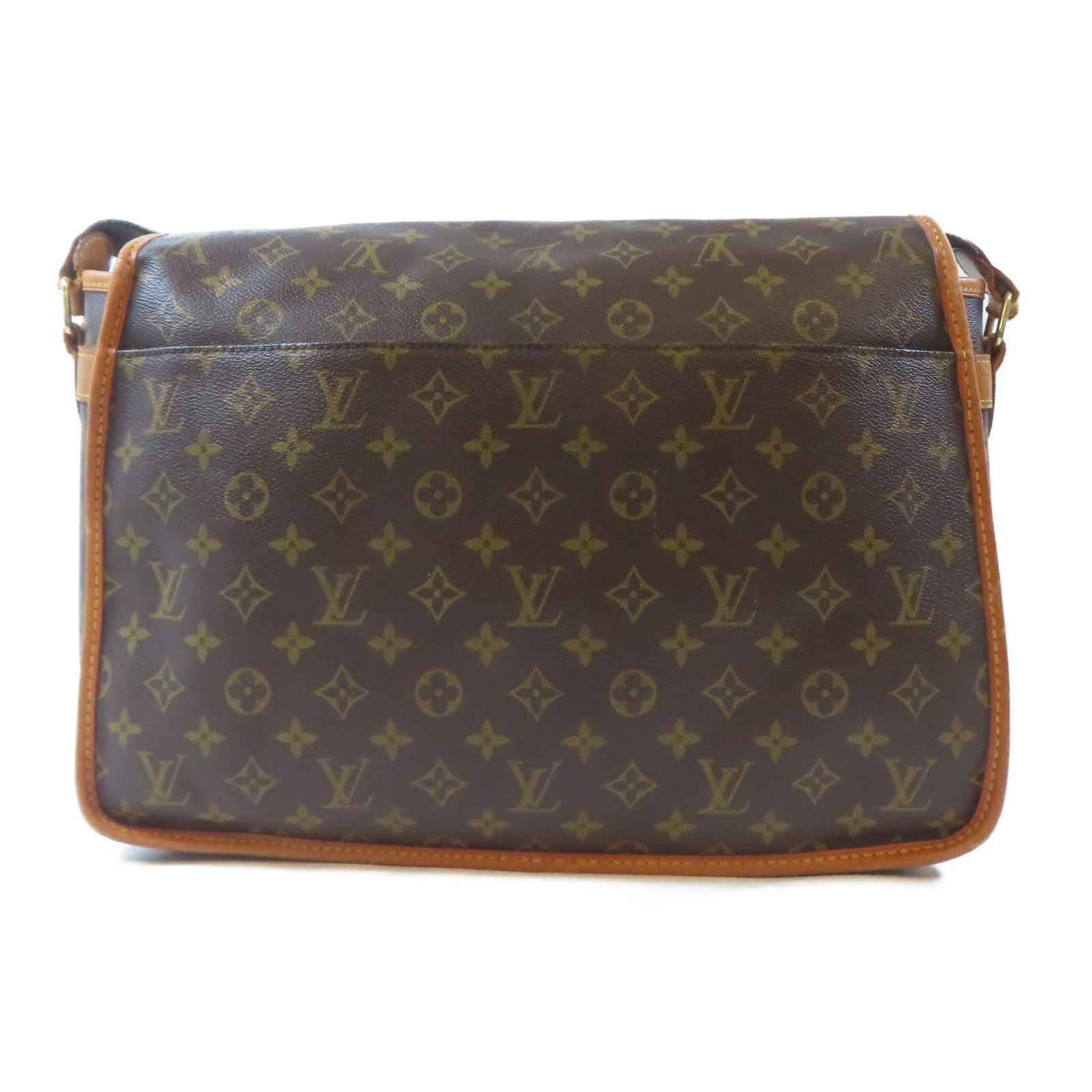 LOUIS VUITTON Monogram Shoulder Bag金扣肩背袋啡色