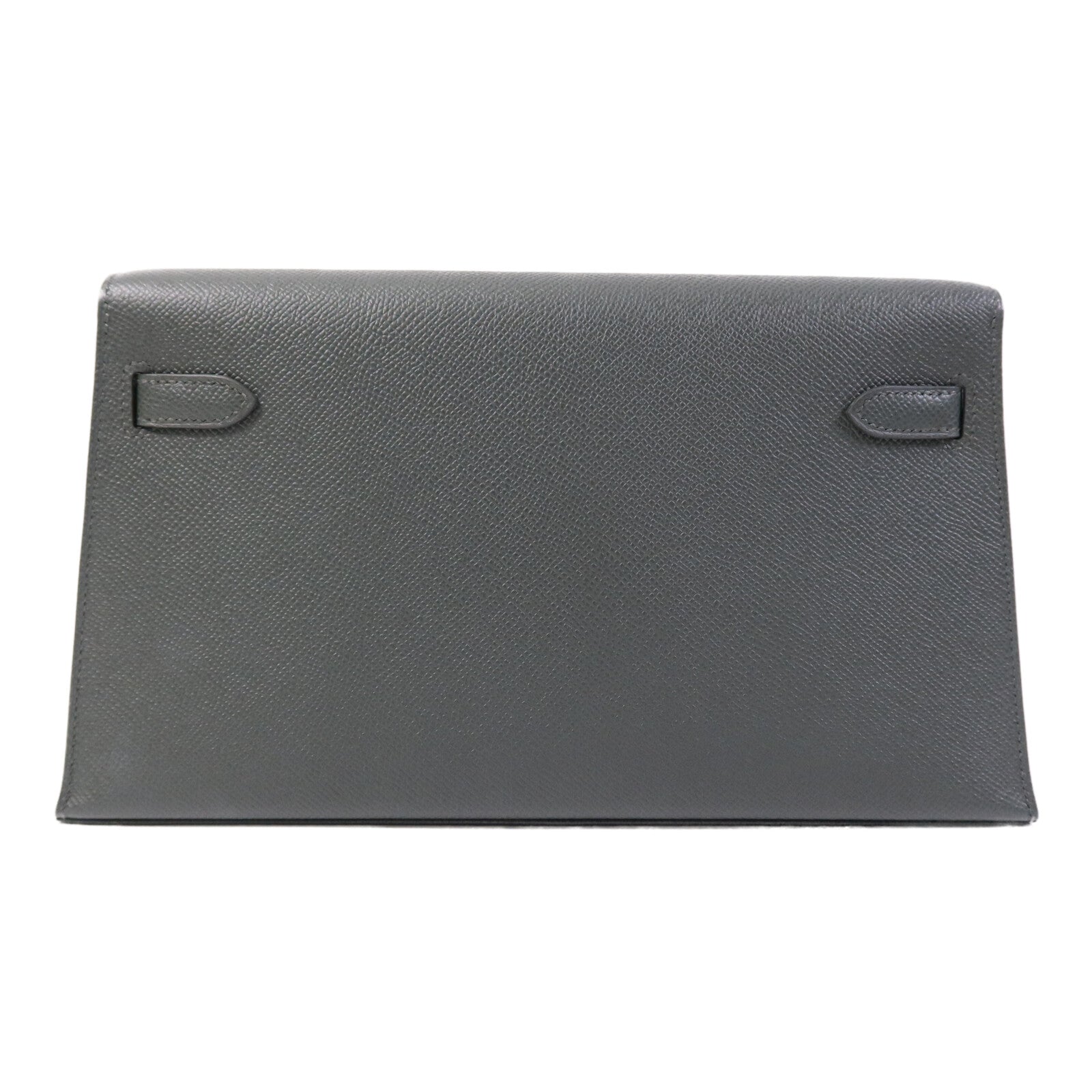 HERMES Epsom皮革Kelly Elan肩背袋Vert Mangrove