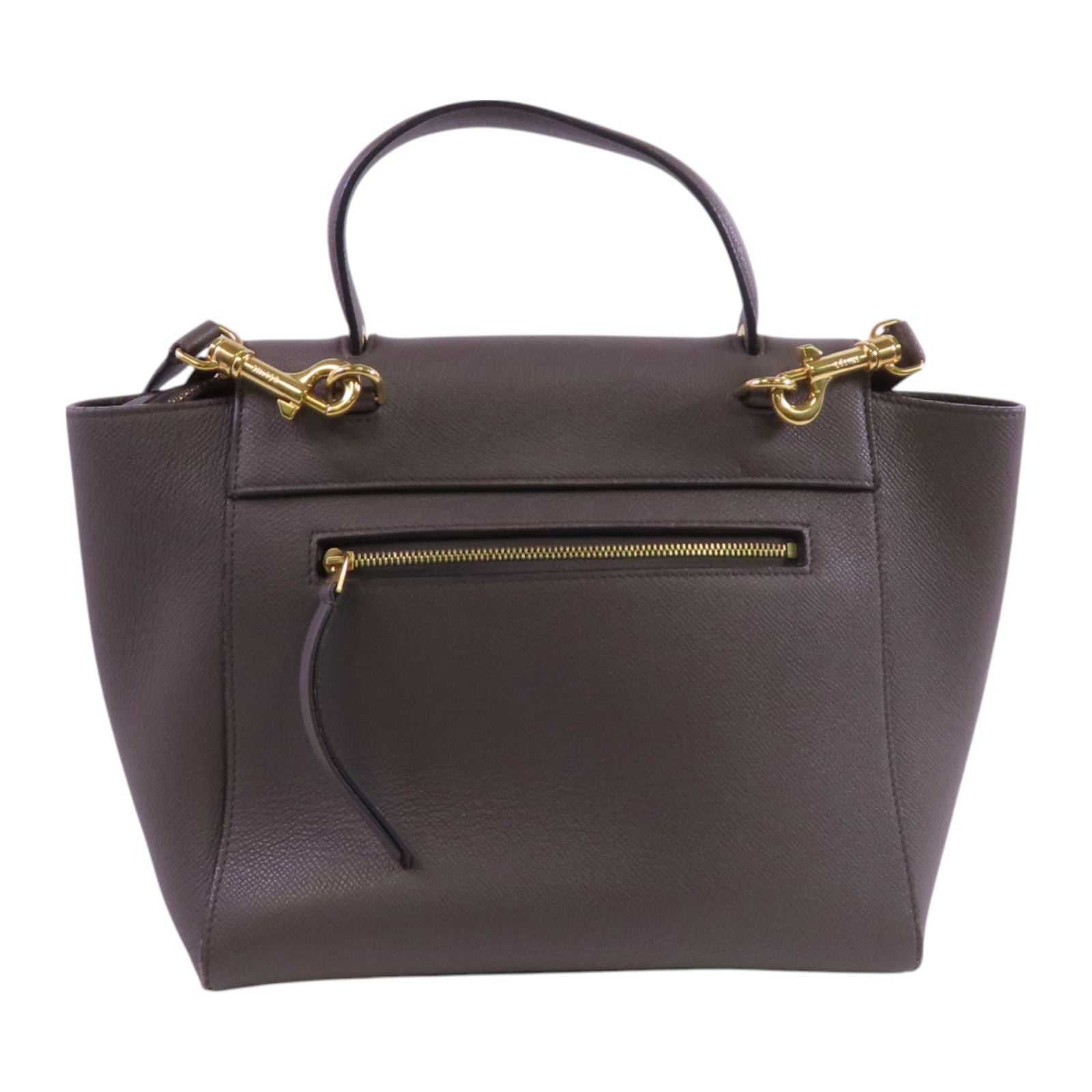 CELINE 牛皮皮革Belt Bag金扣手挽肩背兩用袋