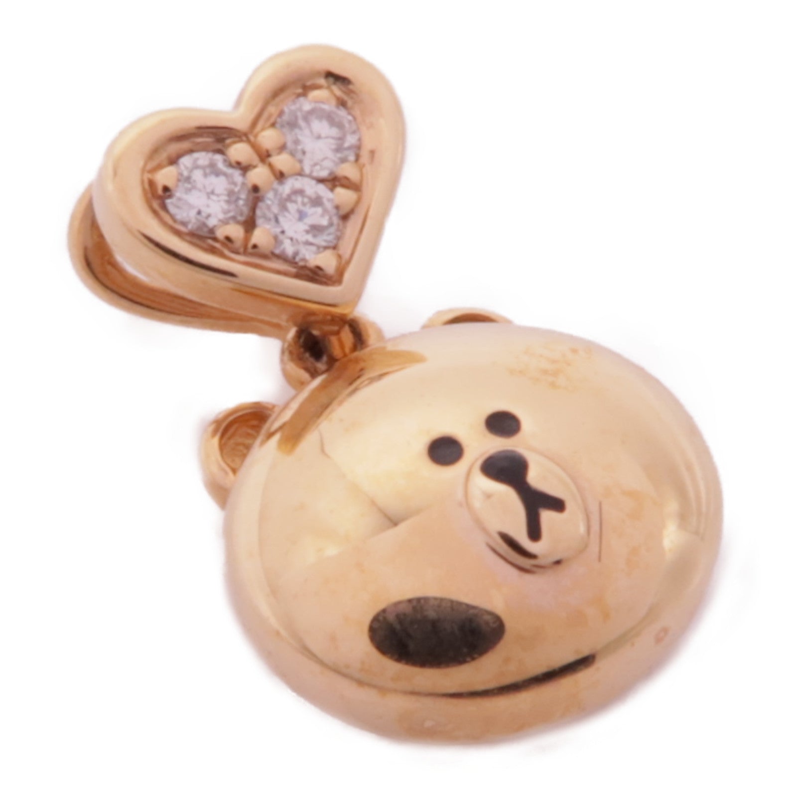 JEWELRY 18K玫瑰金Diamond Pendant鑽石吊墜