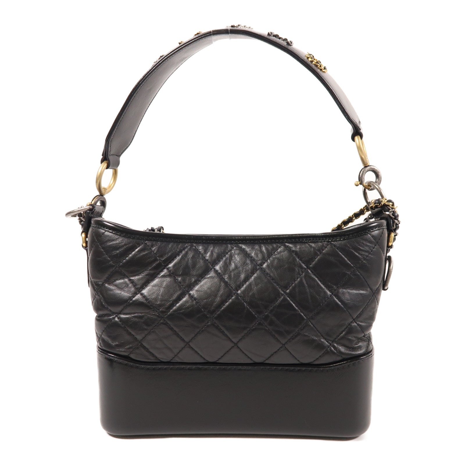 CHANEL 皮革Gabrielle Medium手挽肩背兩用袋