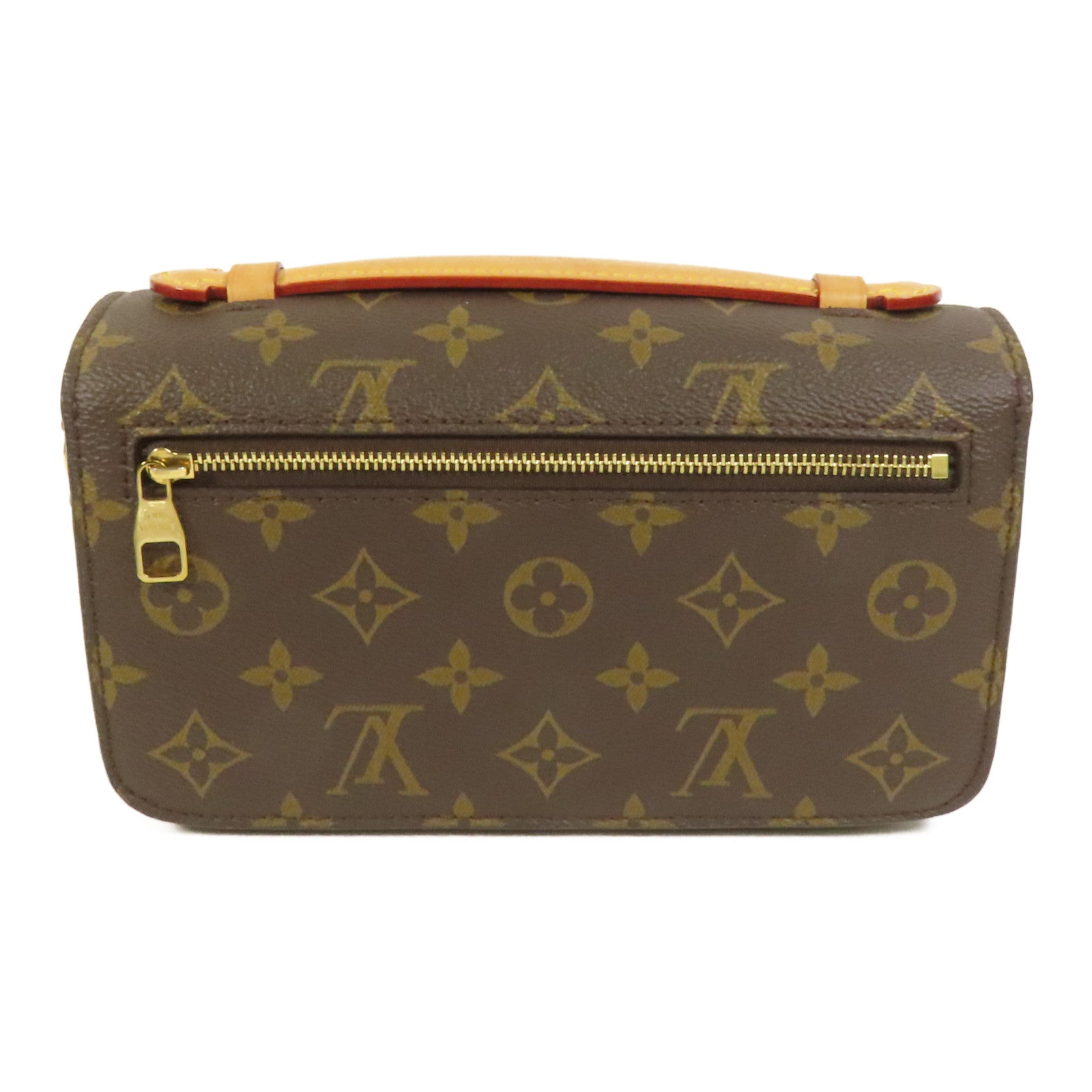 LOUIS VUITTON Monogram Pochette Metis East West金扣手挽肩背兩用袋