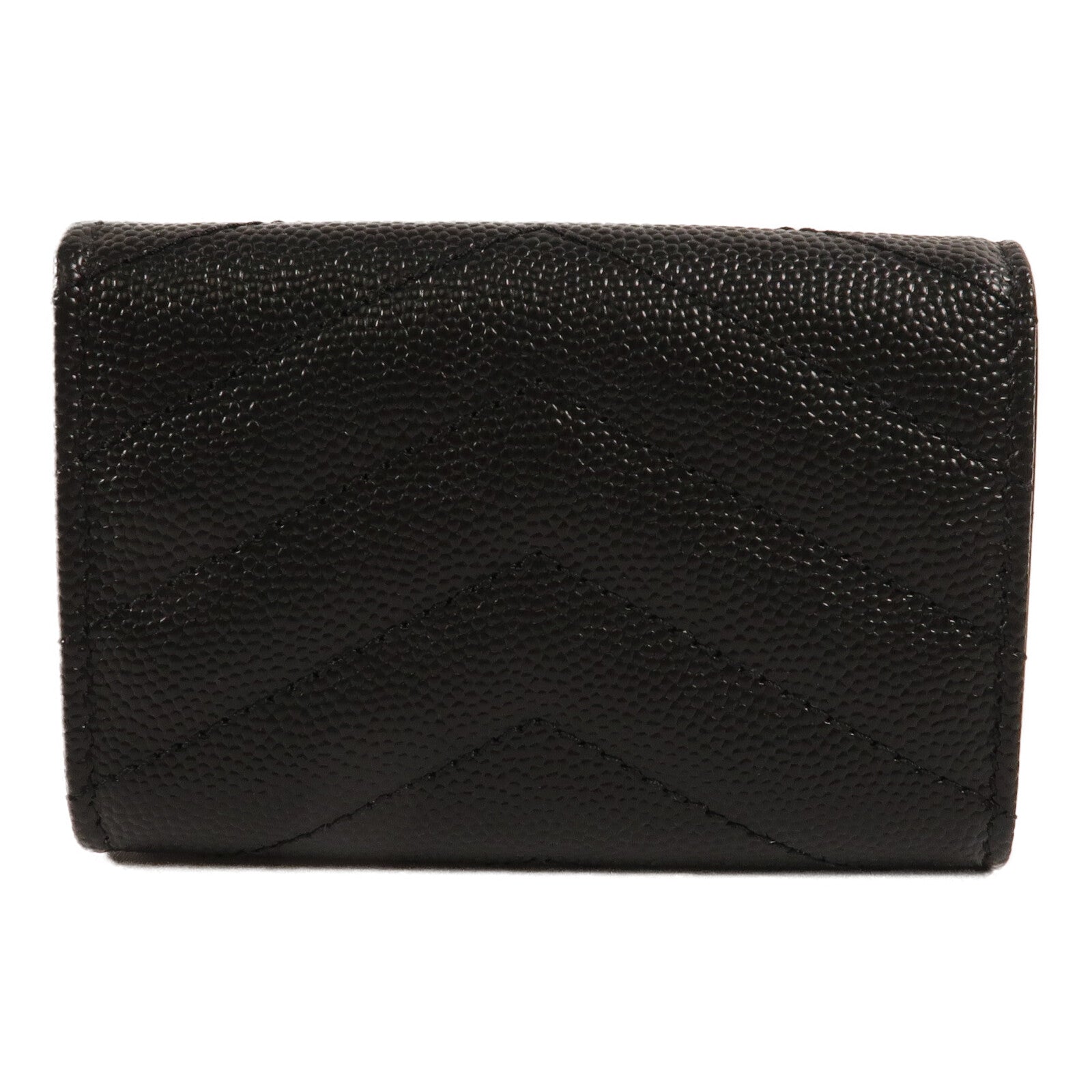 SAINT LAURENT 牛皮皮革Cassandre Matelasse Origami Tiny Wallet錢包
