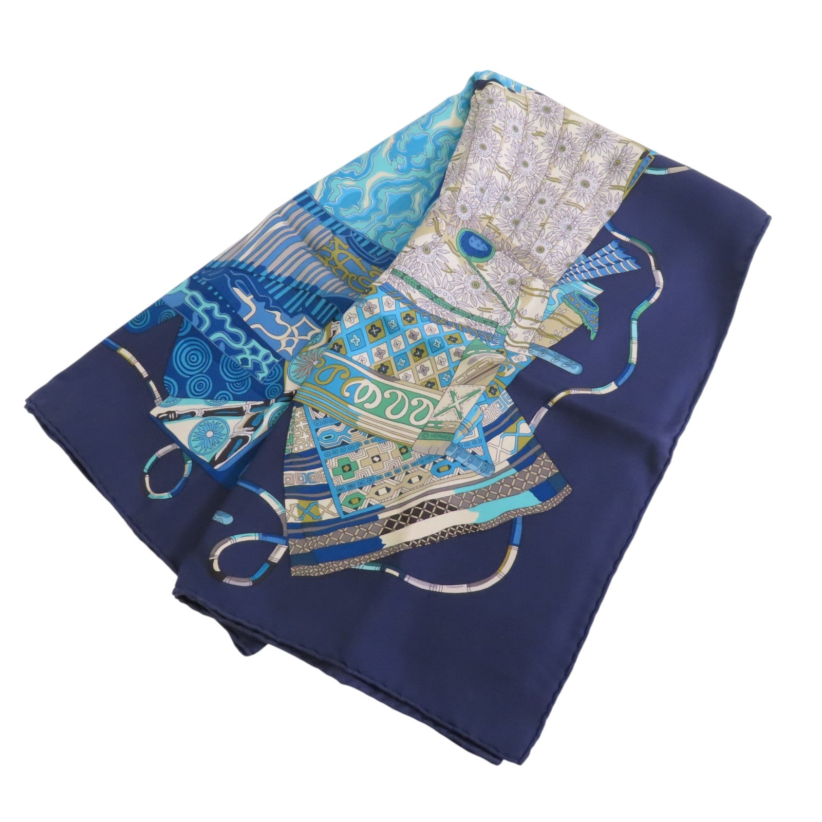 HERMES 絲質Scarf 90x90絲巾