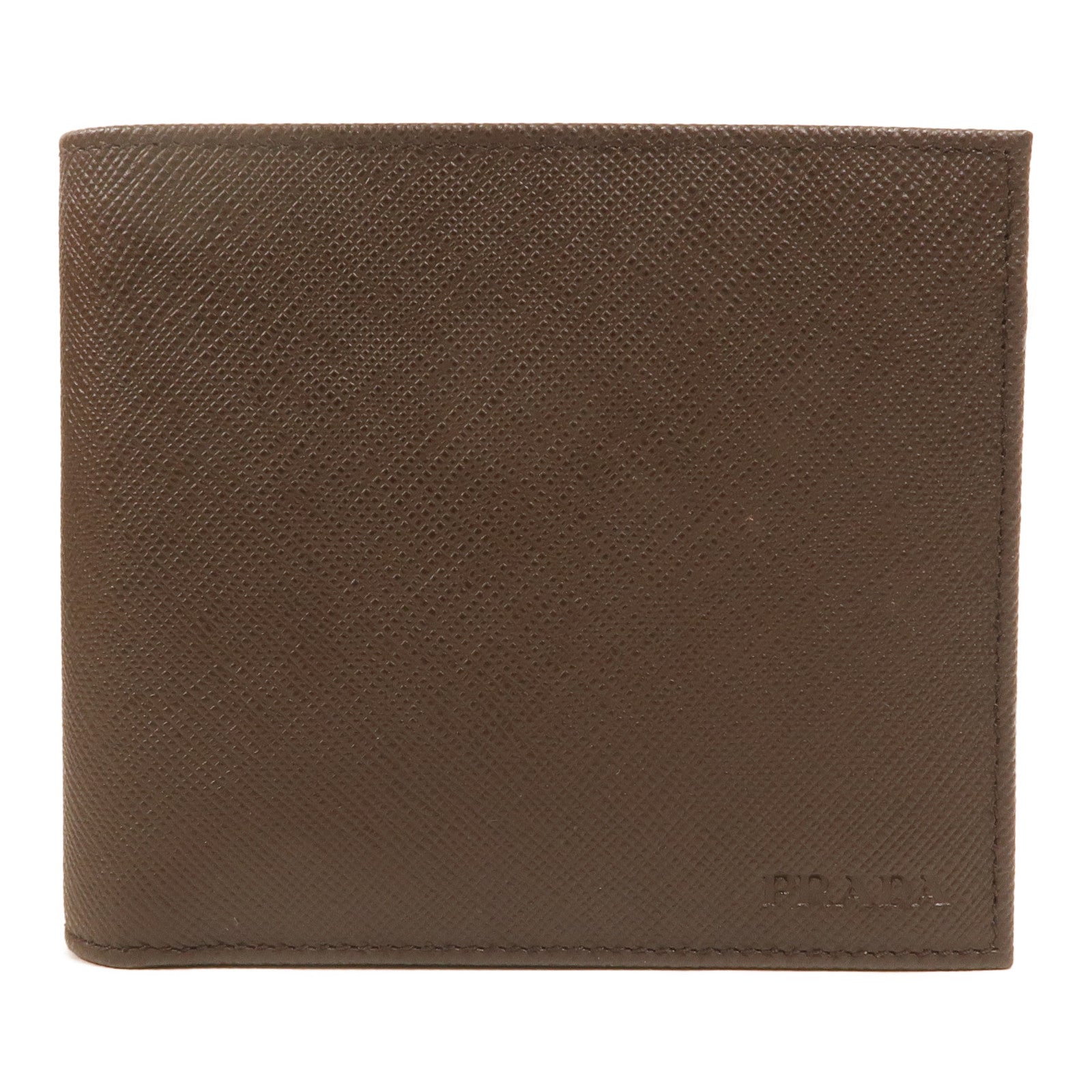 PRADA Saffiano皮革Fold Wallet錢包