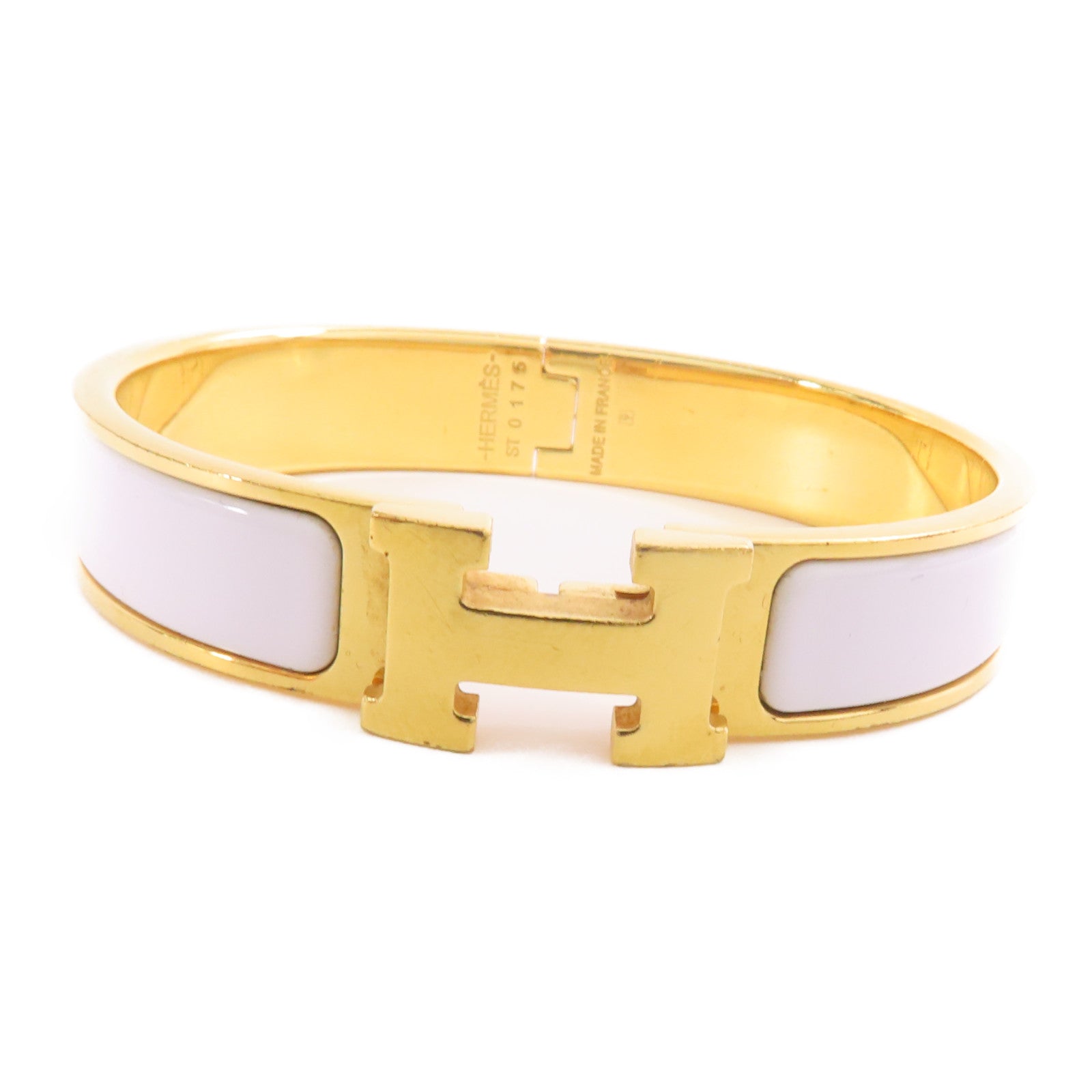 HERMES 【激減優惠】金屬/琺瑯Clic H手鐲