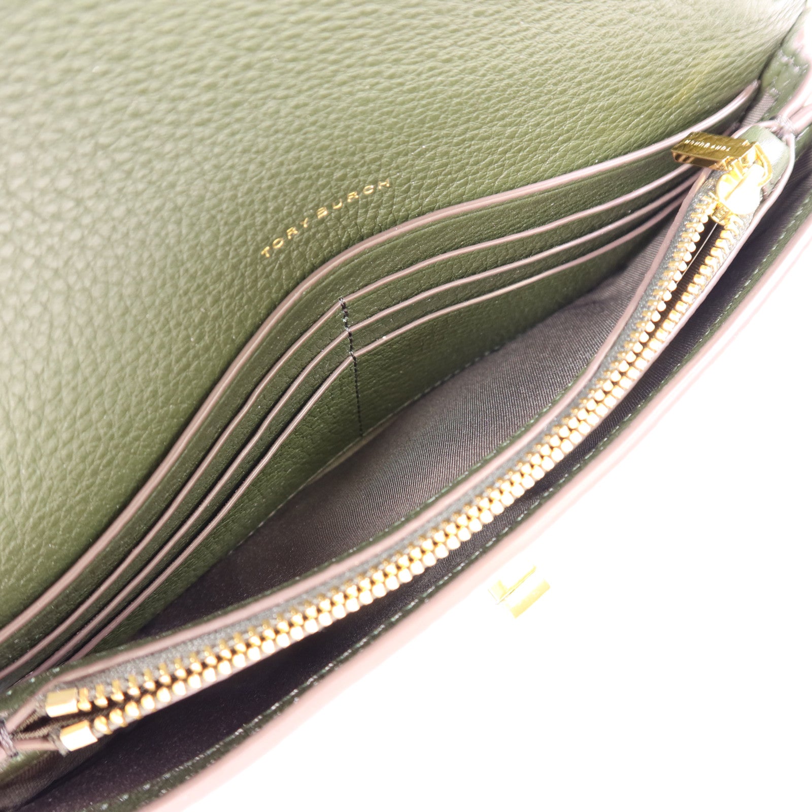 Tory Burch 牛皮皮革Shoulder Bag金扣肩背袋