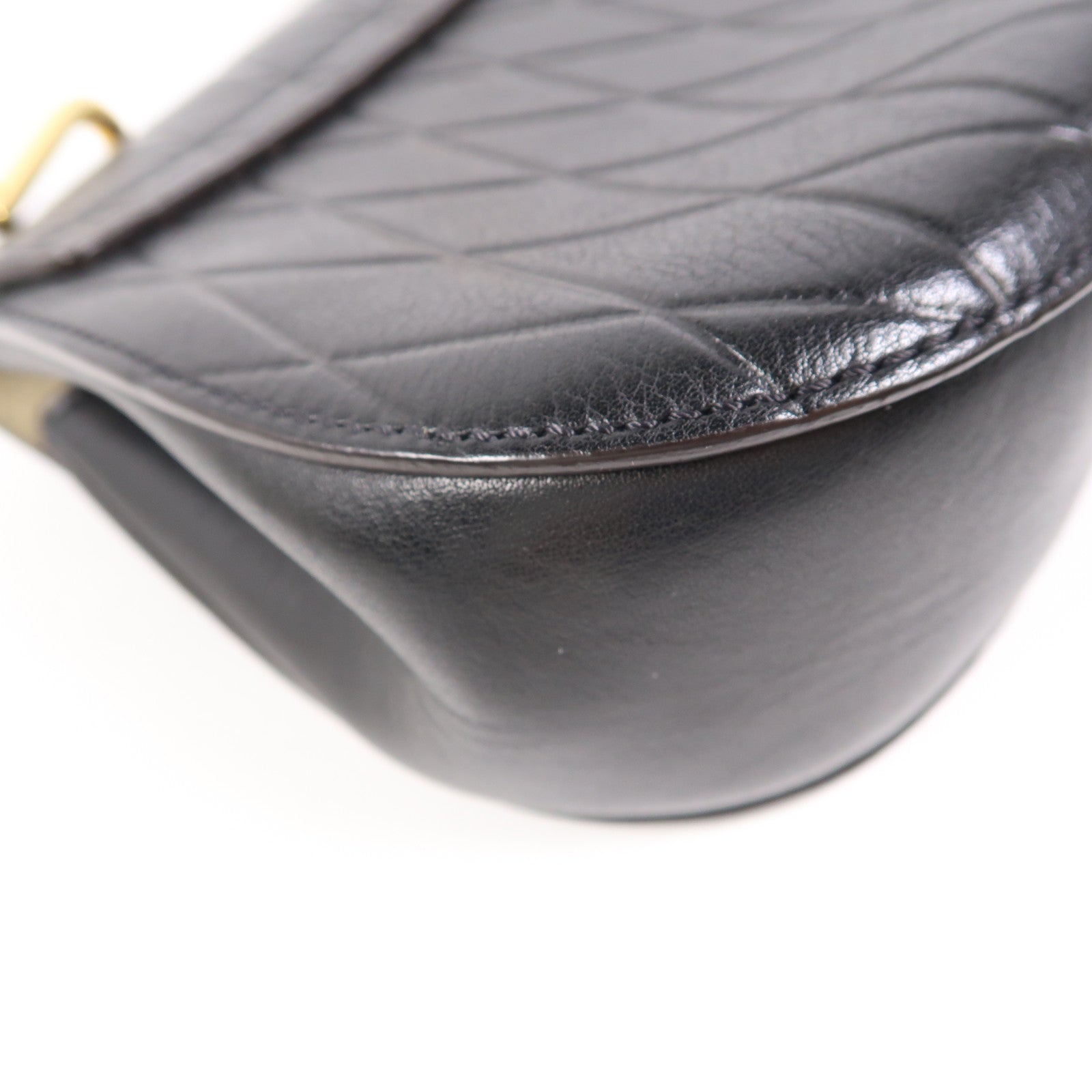 Chloe 牛皮皮革Shoulder Bag金扣鏈帶肩背袋