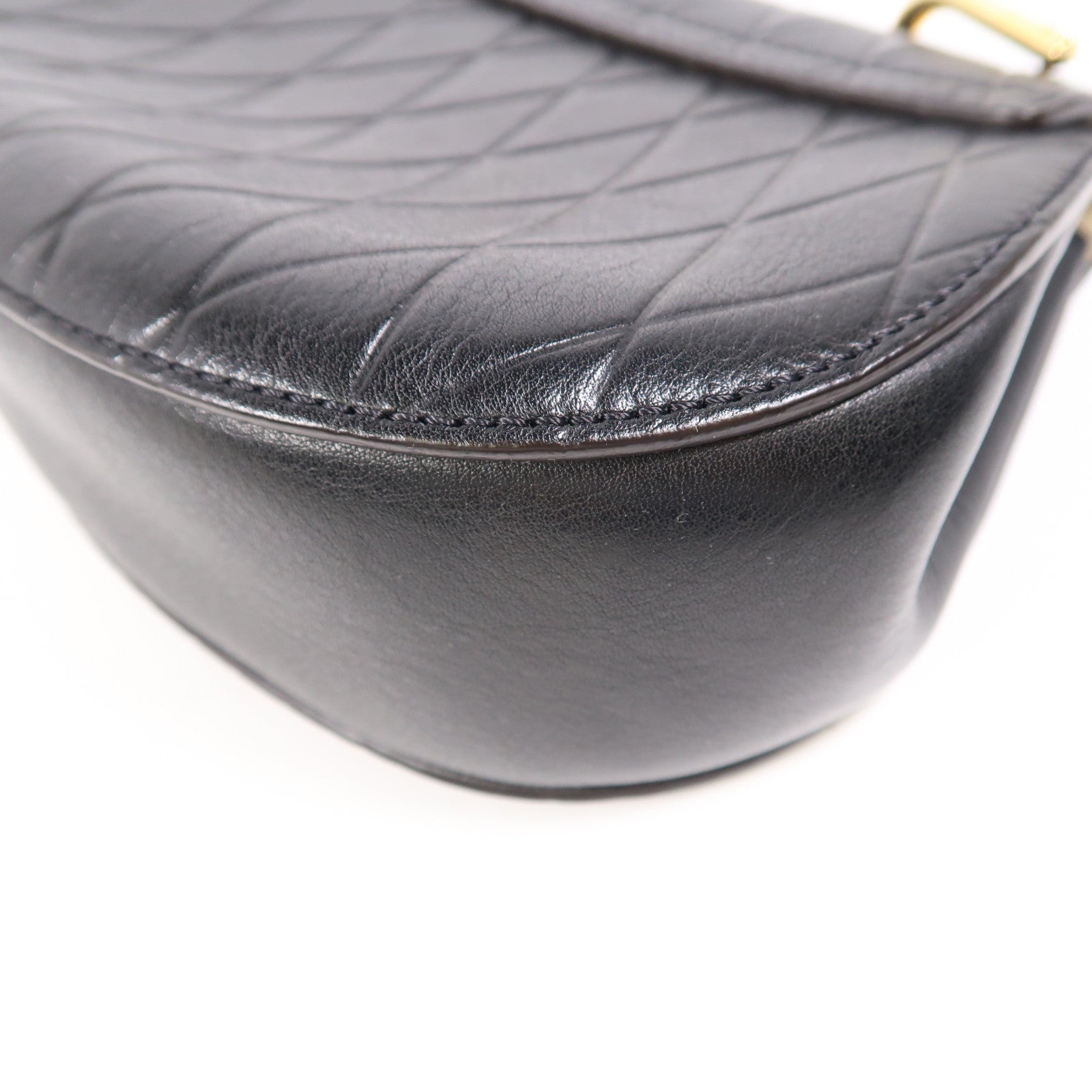 Chloe 牛皮皮革Shoulder Bag金扣鏈帶肩背袋