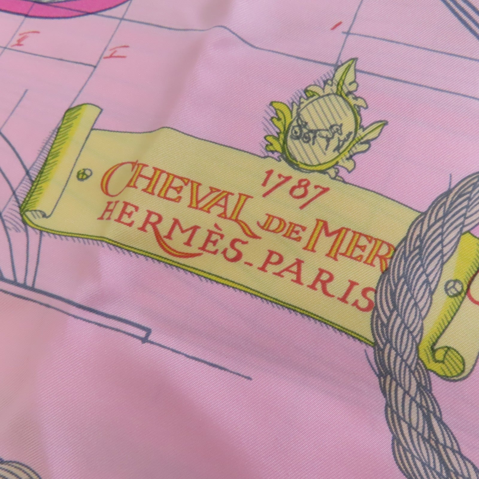 HERMES 絲質Scarf 90x90絲巾