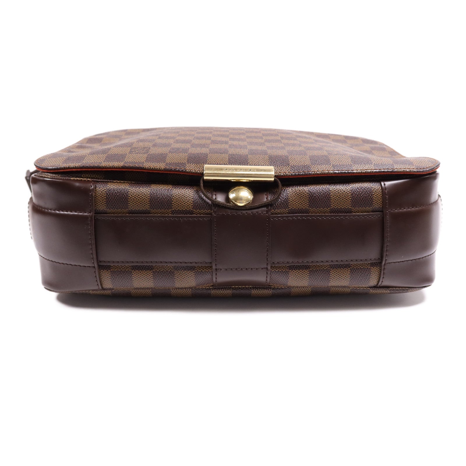 LOUIS VUITTON Damier Bastille金扣肩背袋