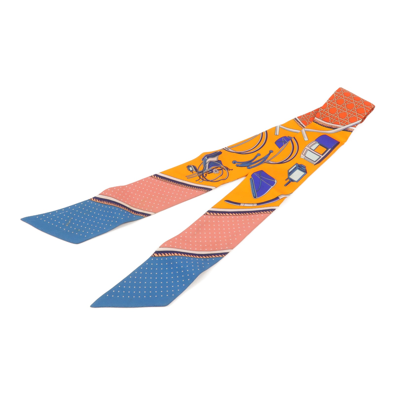 HERMES 絲質Twilly絲巾