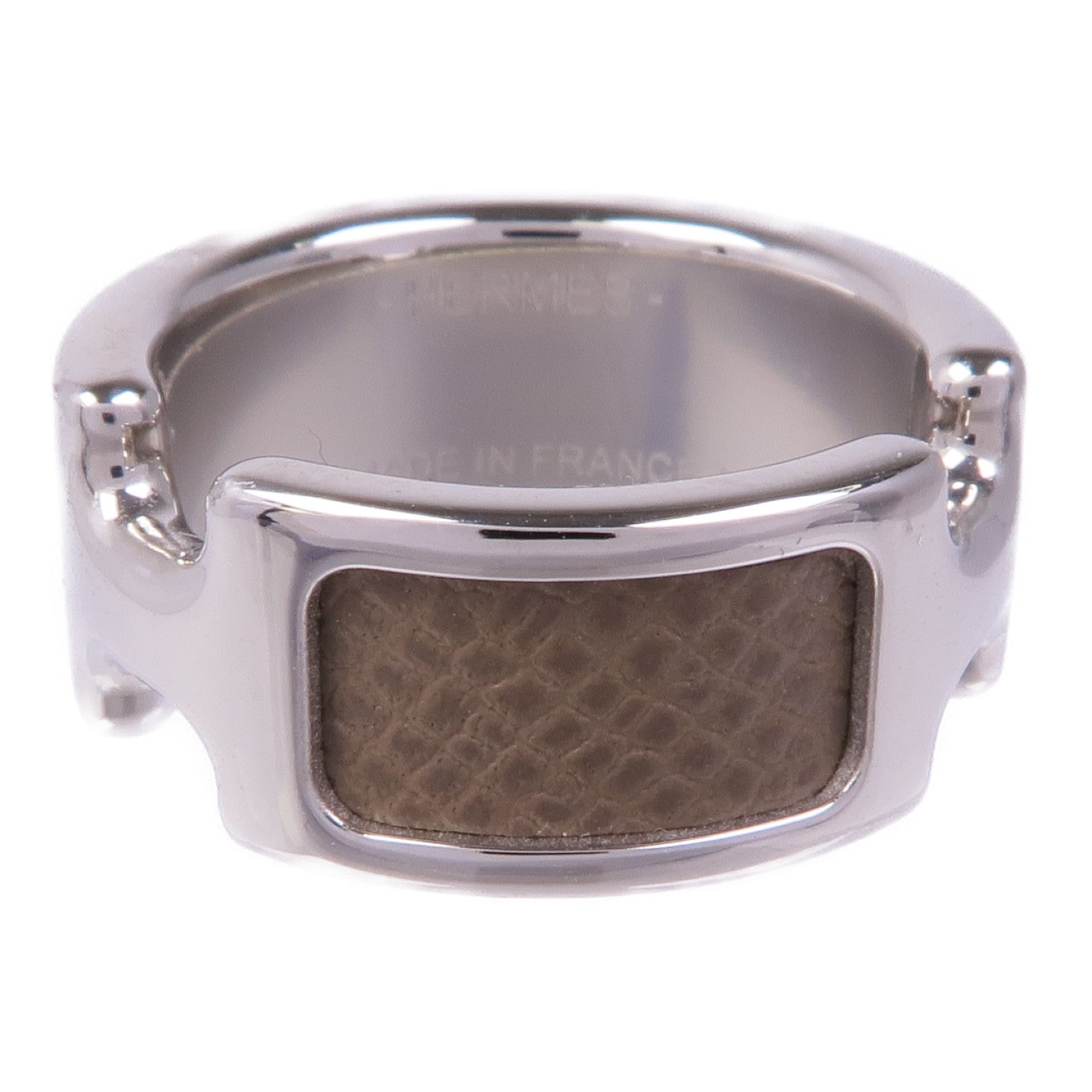 HERMES 金屬Olympe Ring戒指Etoupe