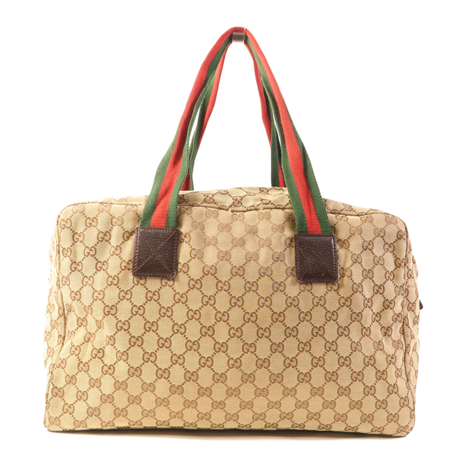 GUCCI 帆布Boston Bag肩背袋
