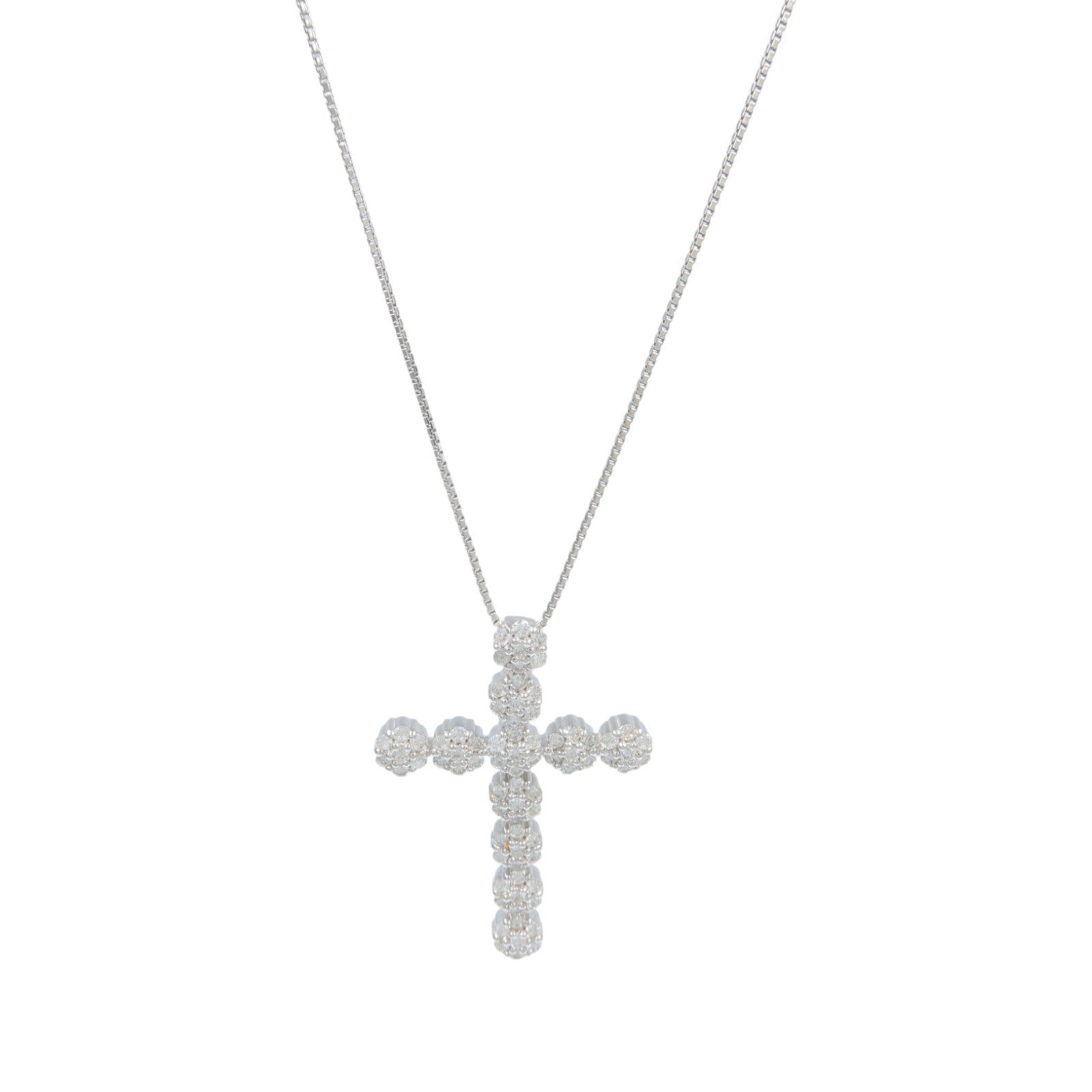 JEWELRY 18K白金Diamond Necklace鑽石項鍊