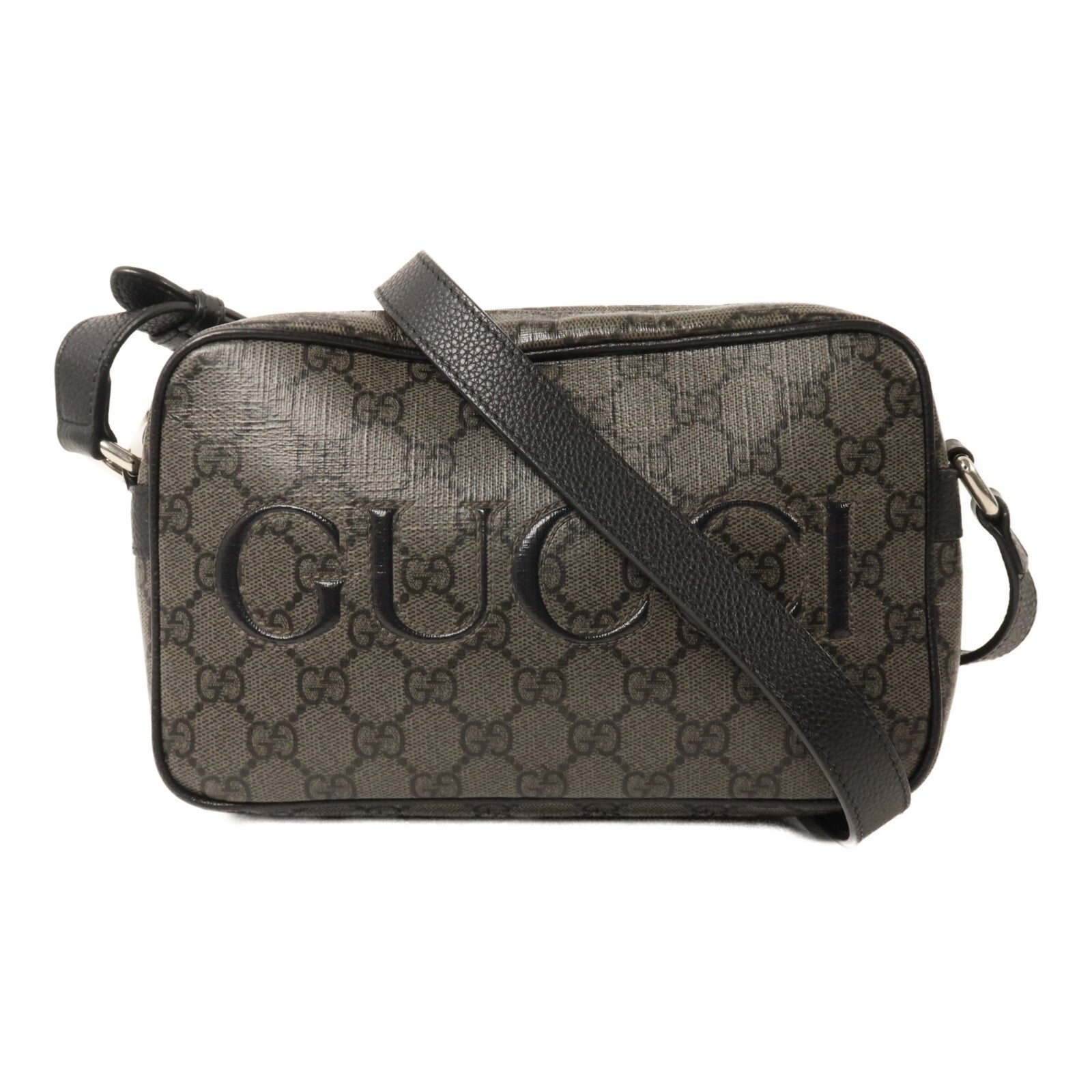 GUCCI 塗層帆布GG Supreme Bag肩背袋