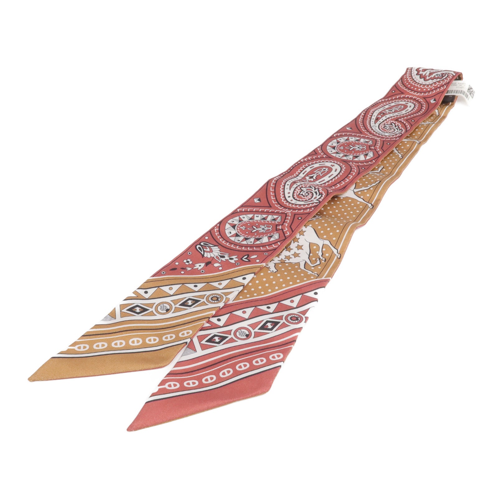 HERMES 【激減優惠】絲質Twilly絲巾