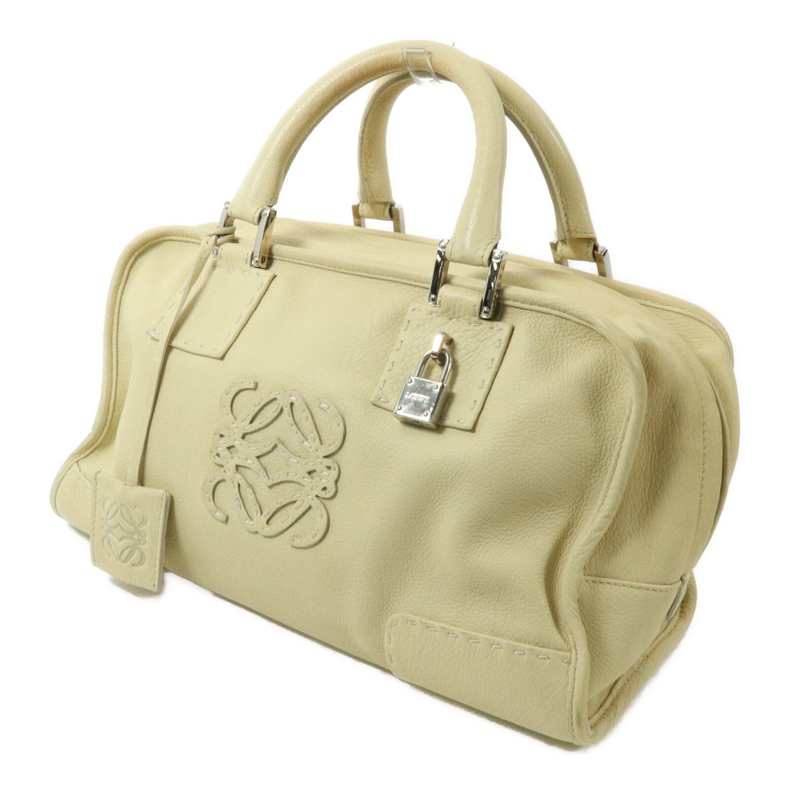LOEWE 牛皮皮革Amazona 28手挽袋