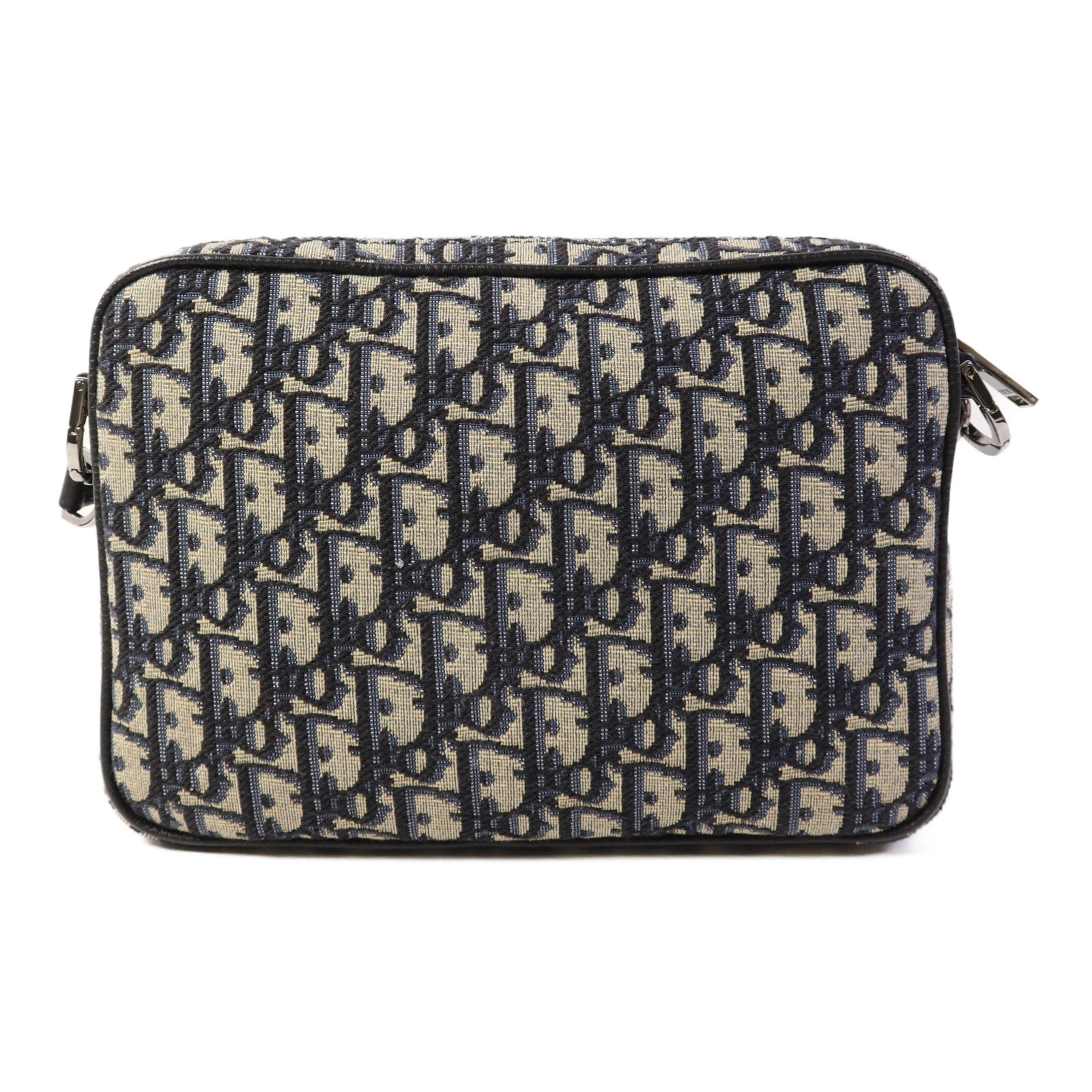 Dior 【激減優惠】帆布Shoulder Bag銀扣肩背袋