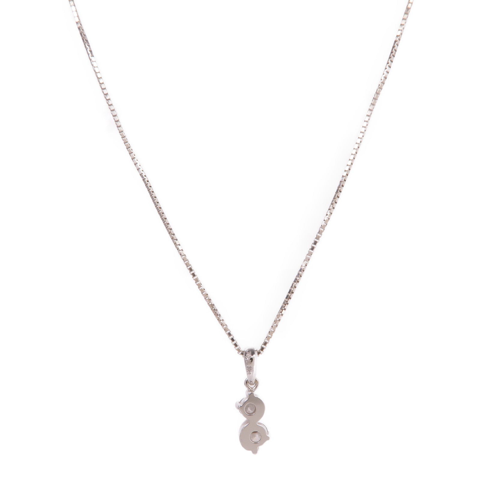 JEWELRY 18K白金Diamond Necklace鑽石項鍊