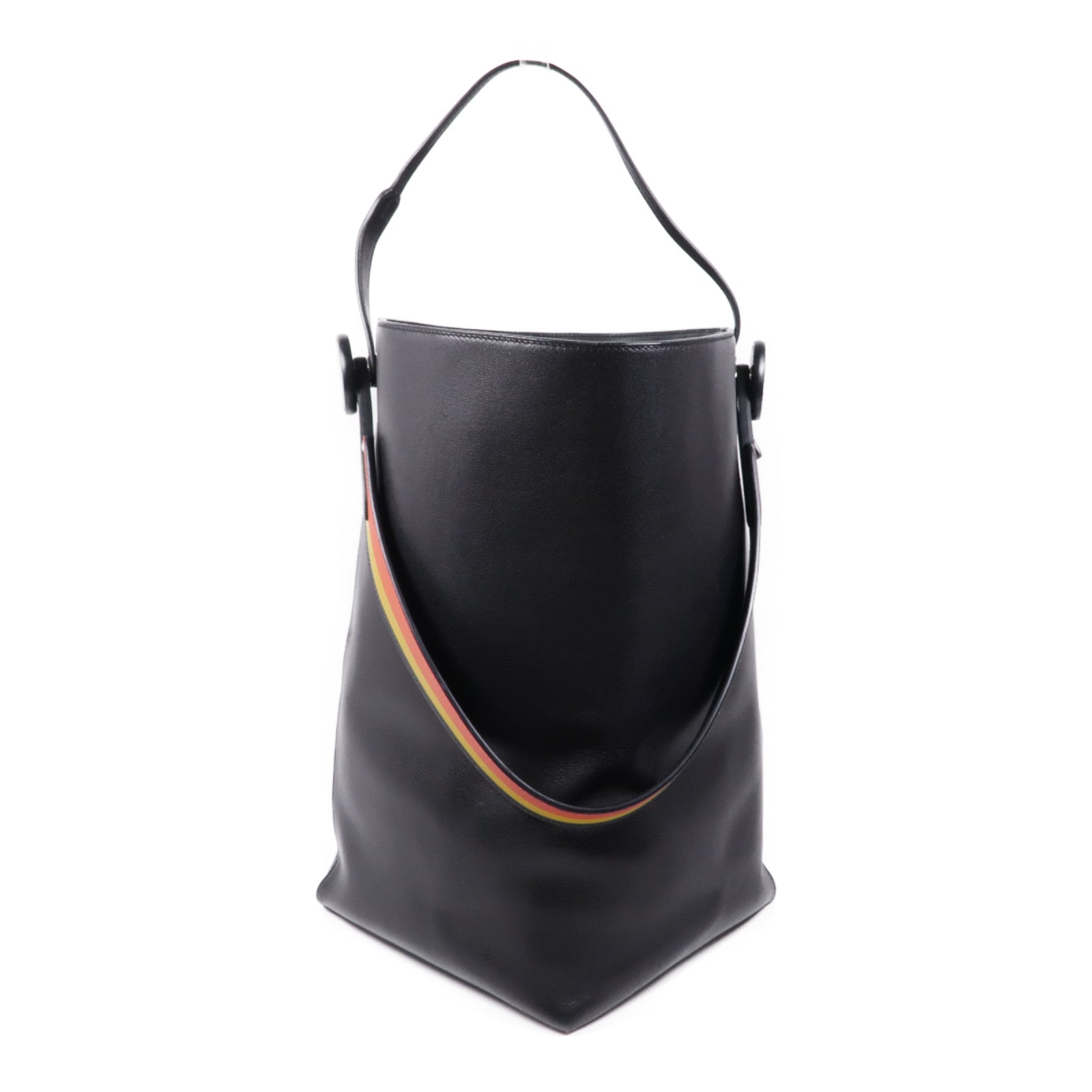 HERMES Veau Volupto皮革Licol 19肩背袋Noir