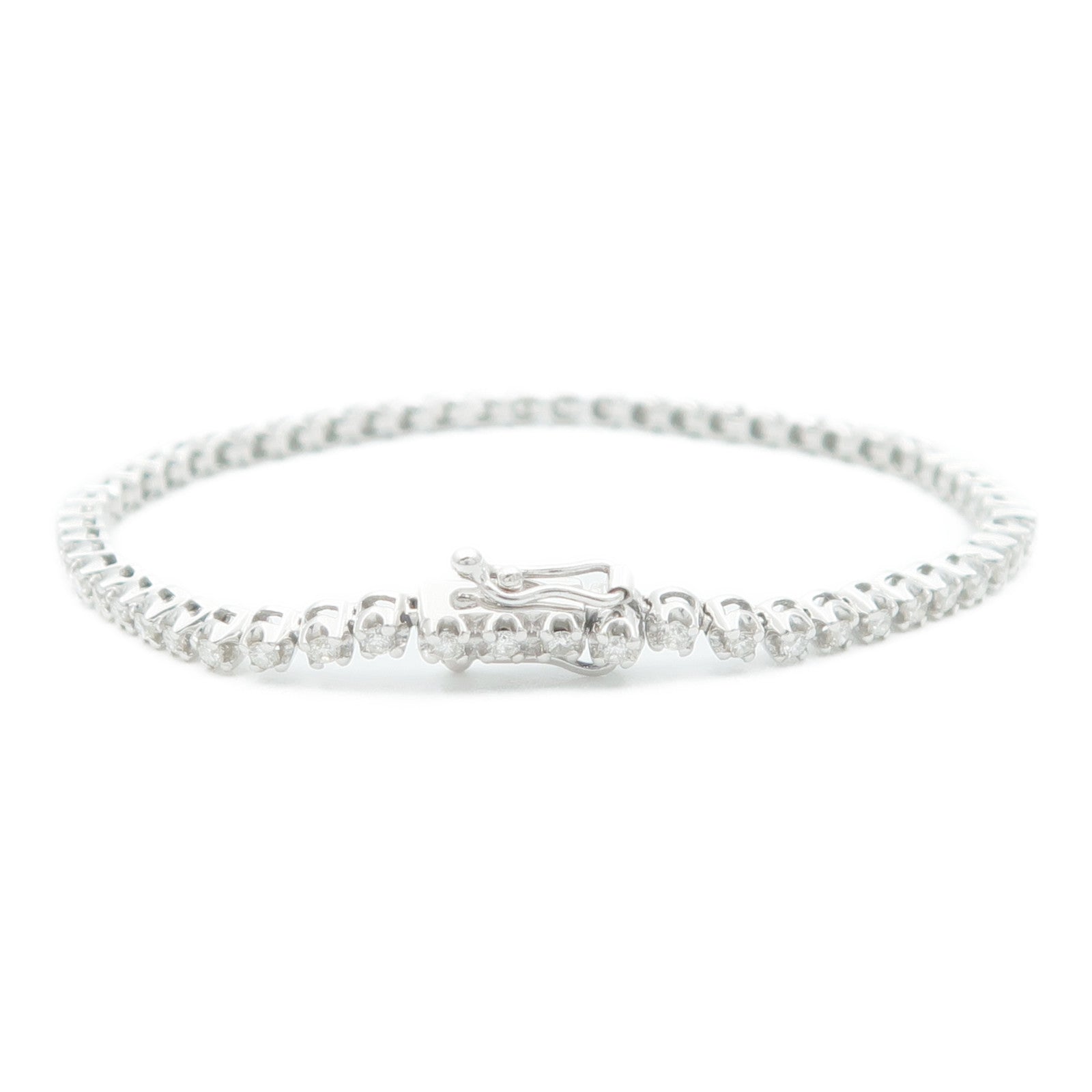 JEWELRY 18K白金Diamond Bracelet鑽石手鏈