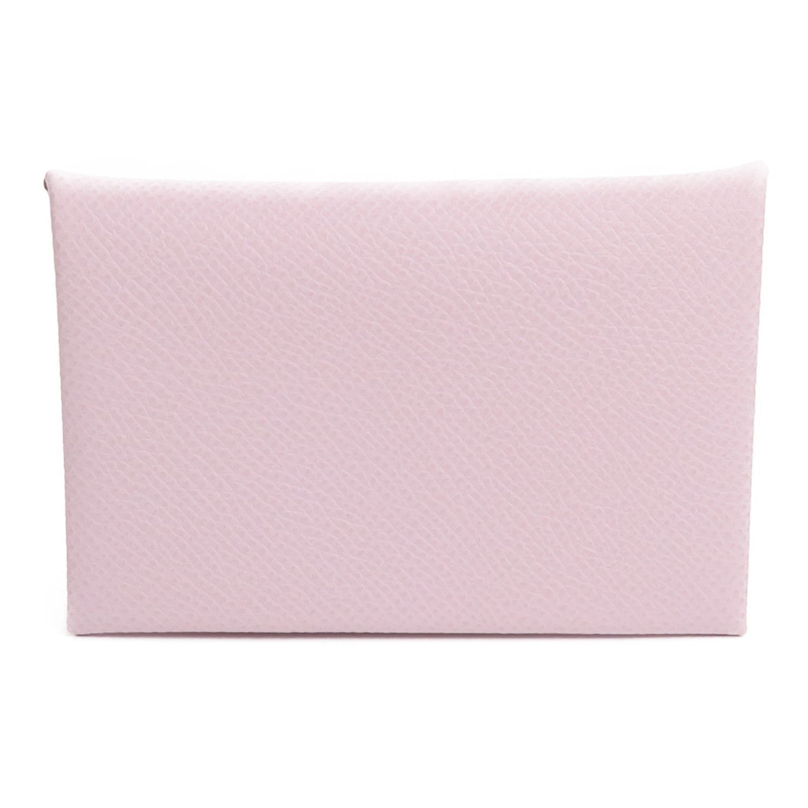 HERMES Epsom皮革Calvi Card Holder卡片套Mauve Pale
