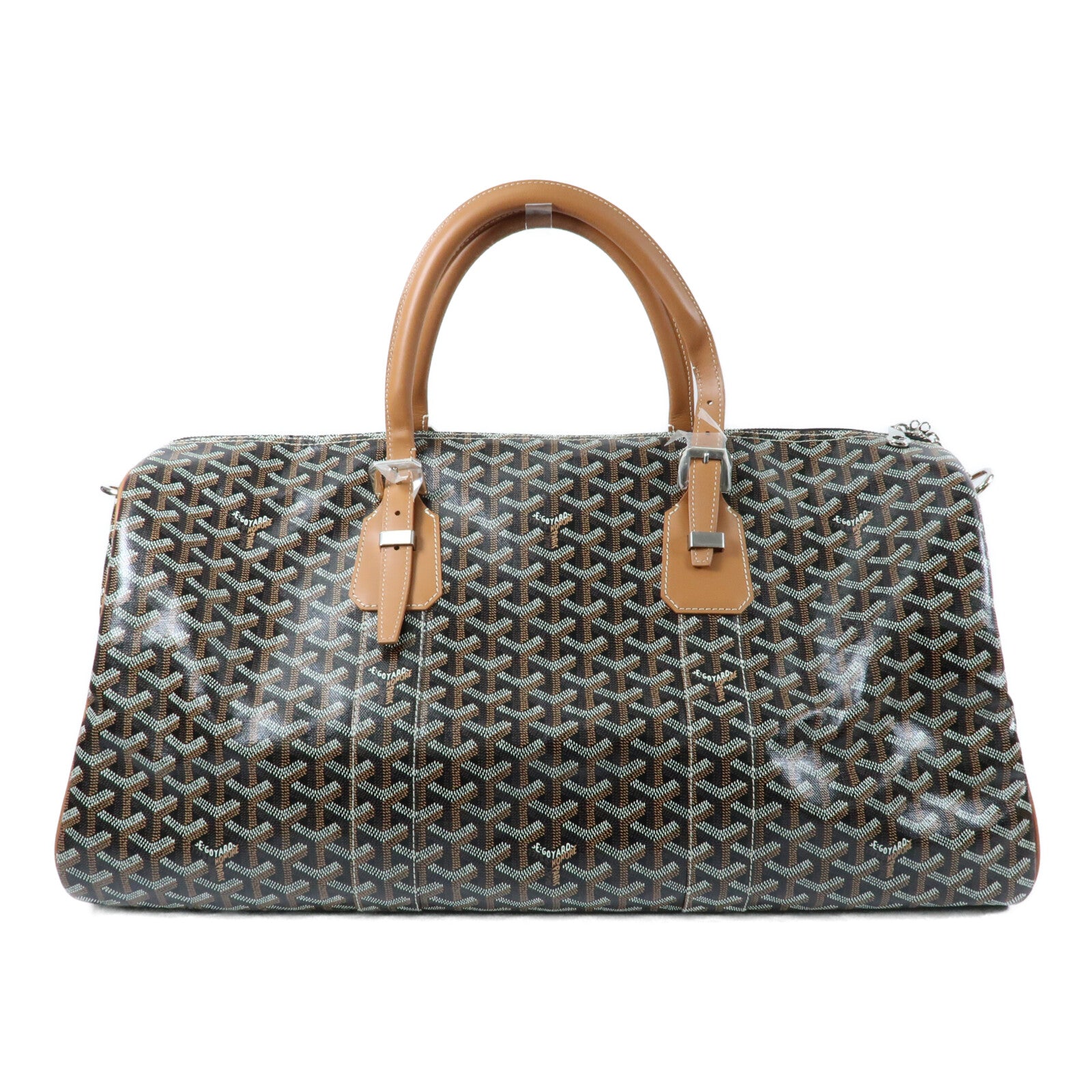 GOYARD 塗層帆布Boston 50 Bag手挽肩背兩用袋