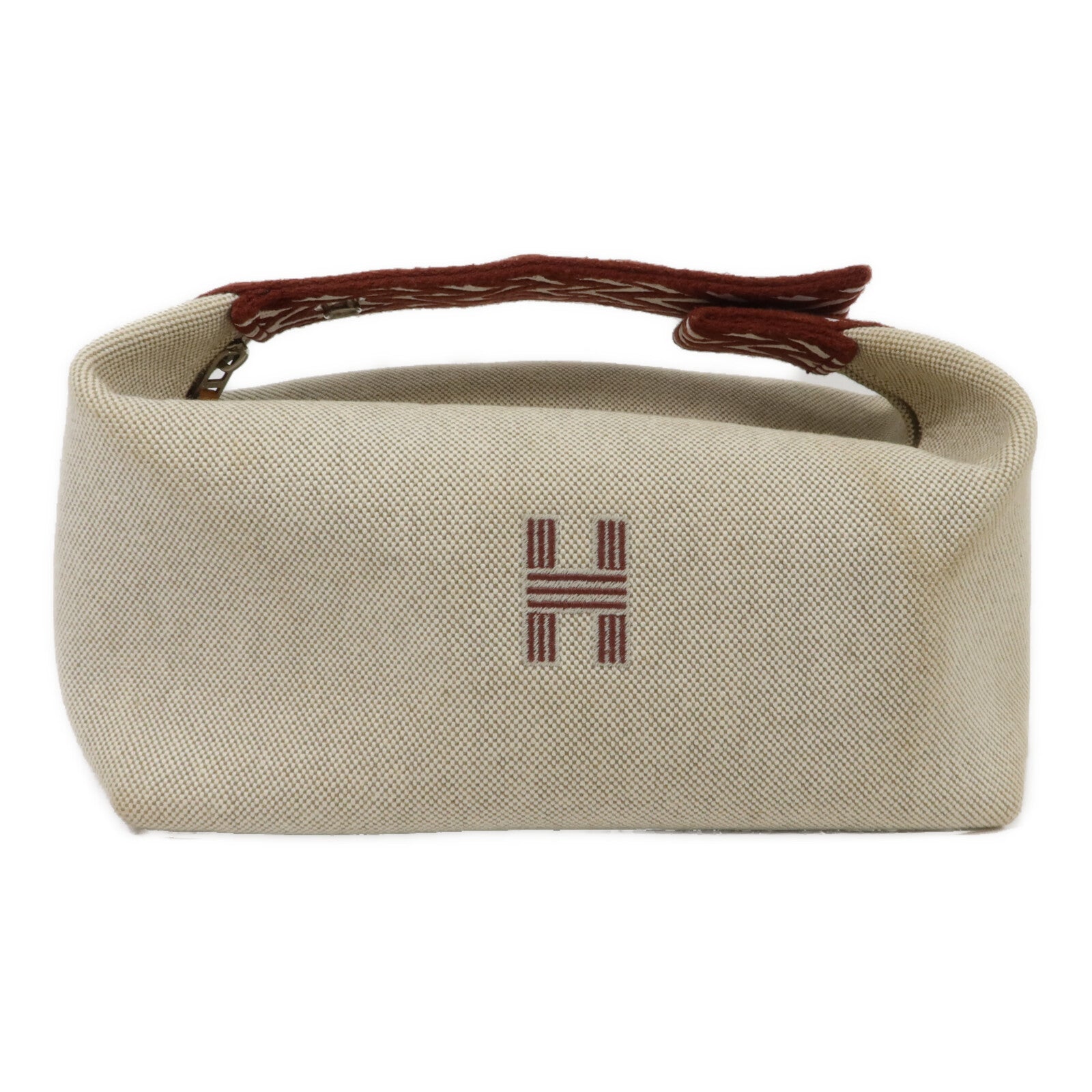 HERMES 帆布Bride a Brac PM手挽袋