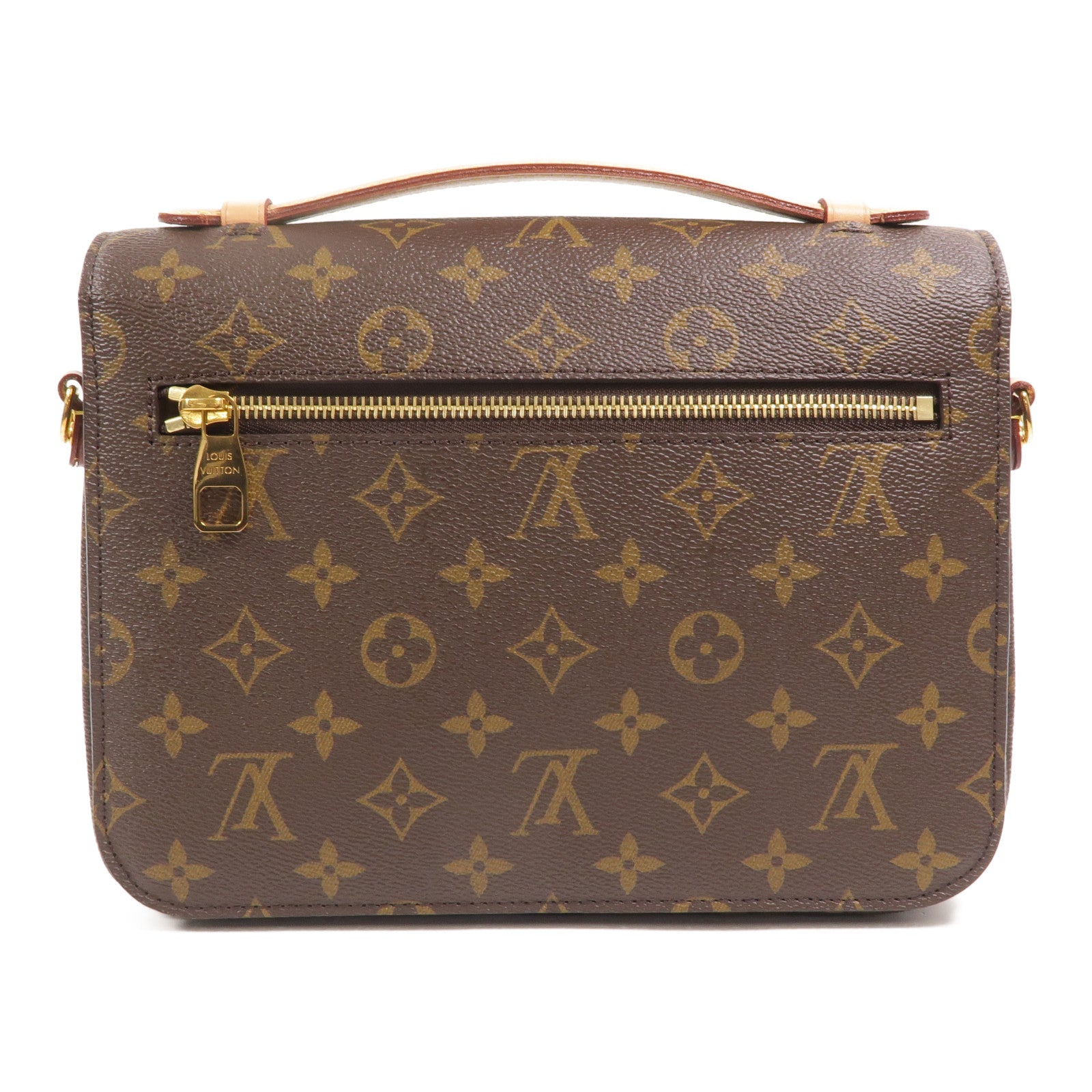 LOUIS VUITTON Monogram Pochette Metis MM金扣手挽肩背兩用袋
