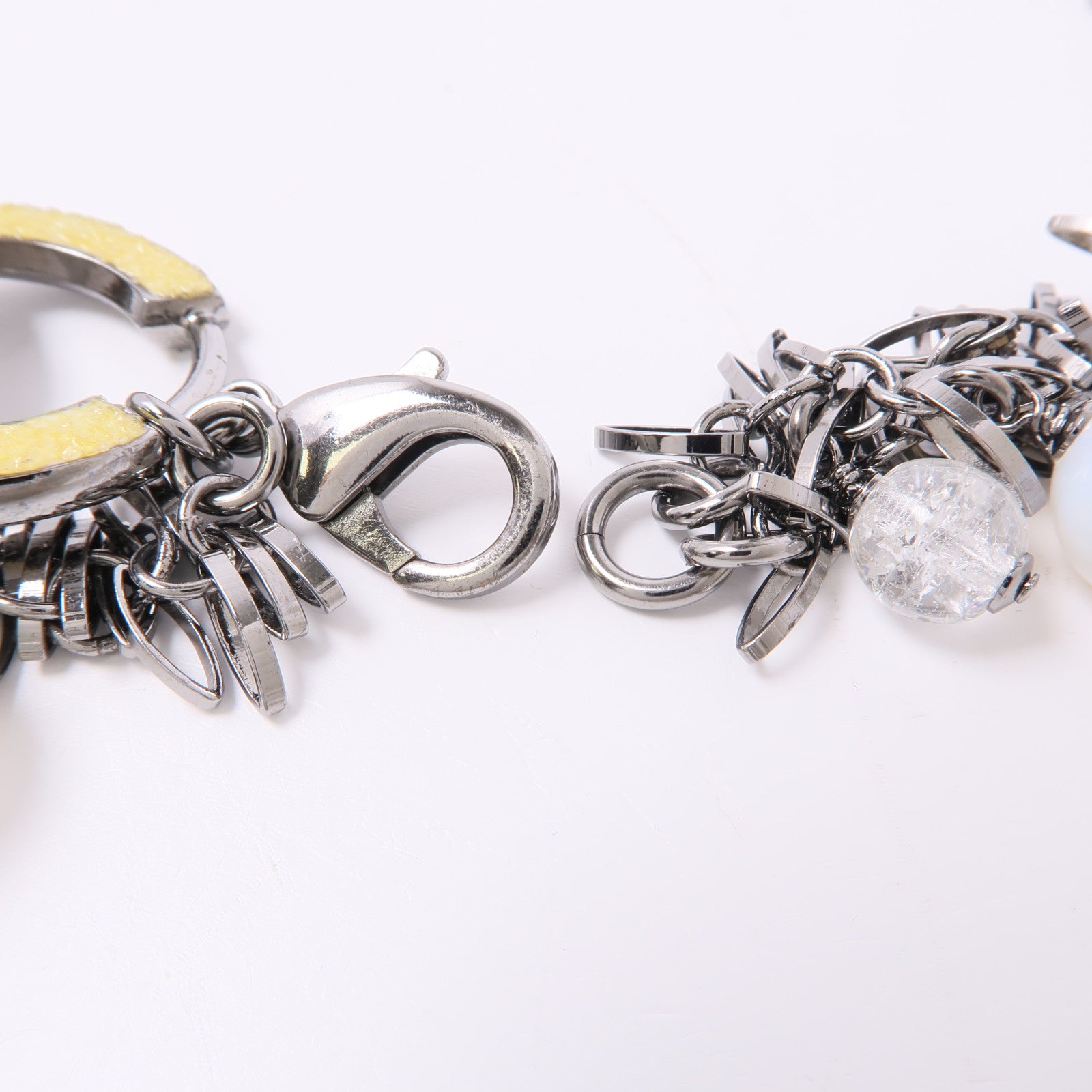 CHANEL 金屬/PVC CC Logo Chain Belt腰帶