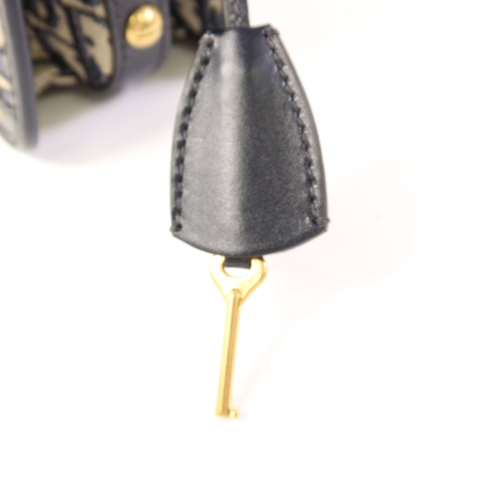 Dior 帆布Shoulder Bag金扣肩背袋