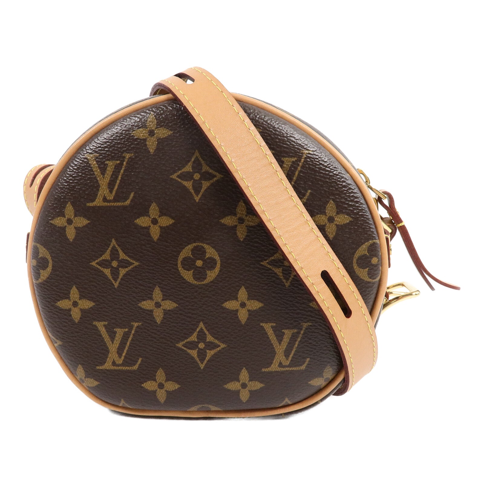 LOUIS VUITTON Monogram Boite Chapeau Souple PM金扣肩背袋