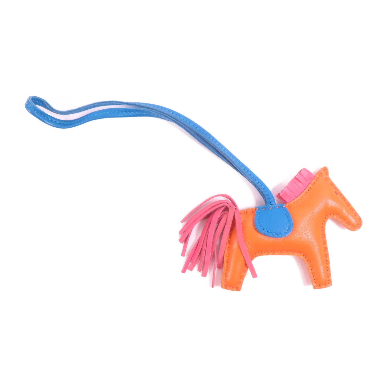 HERMES Redeo PM Swift Leather Orange/Pink/Blue