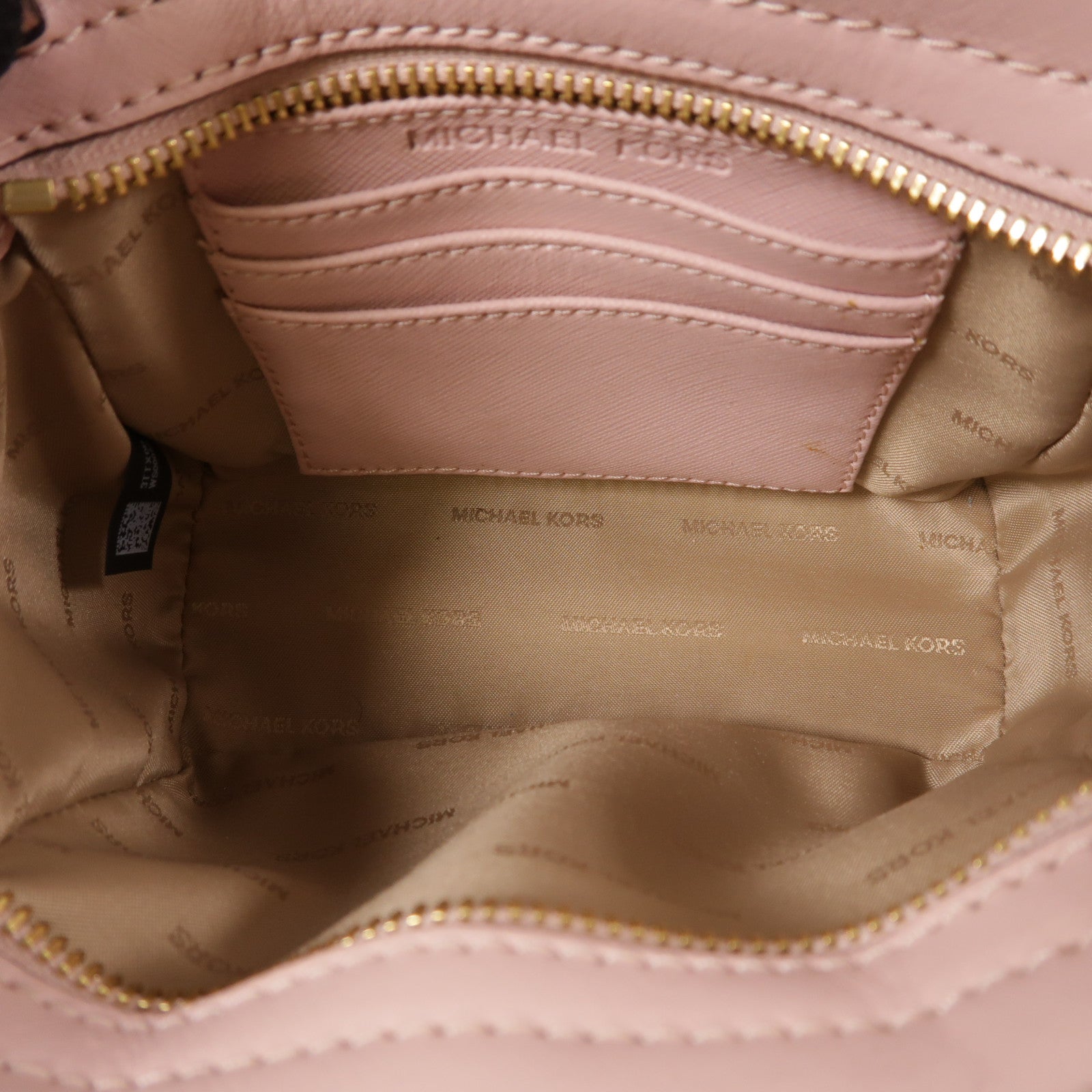 Michael Kors 皮革Selma Mini金扣肩背袋