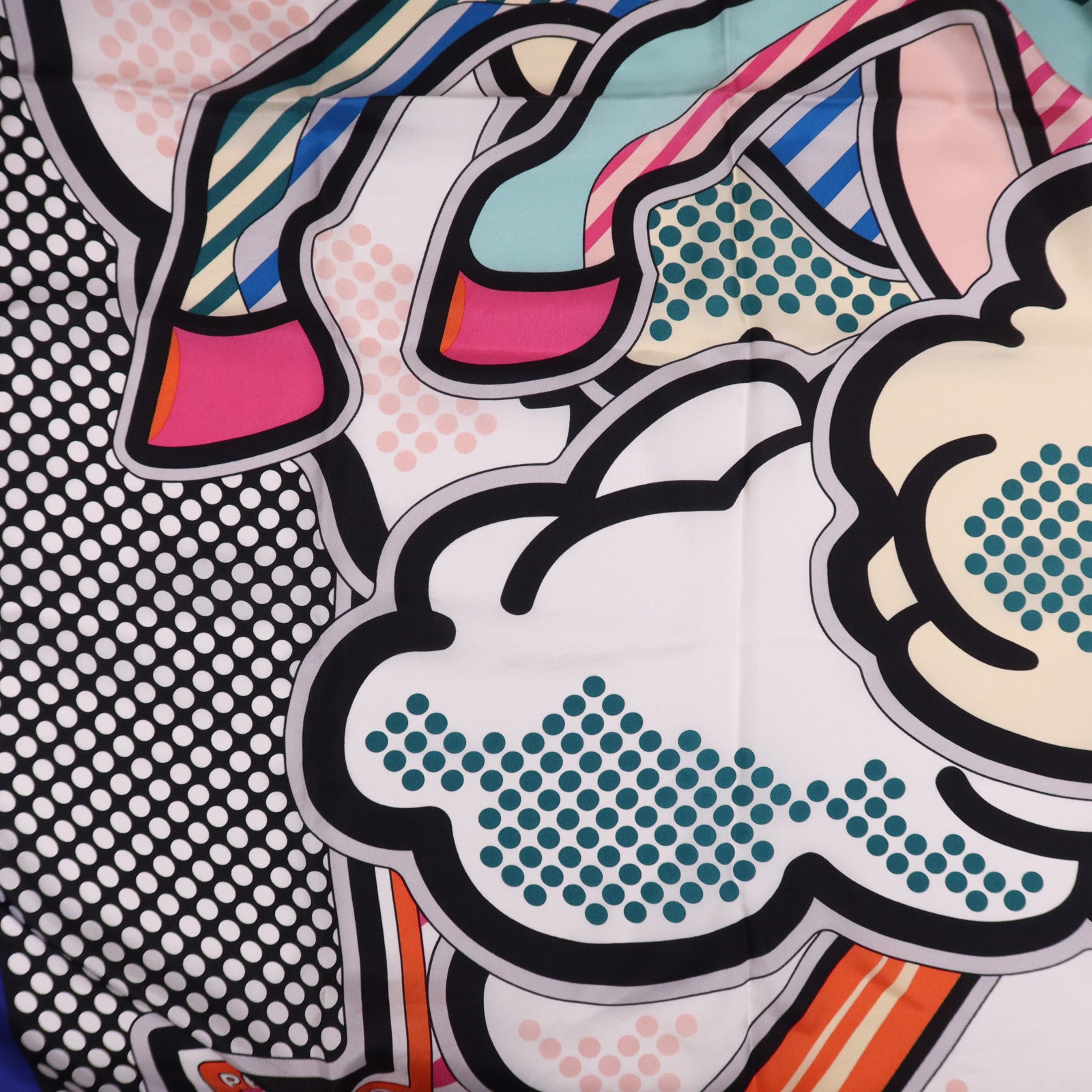 HERMES 絲質Scarf 140X140絲巾Multicolor