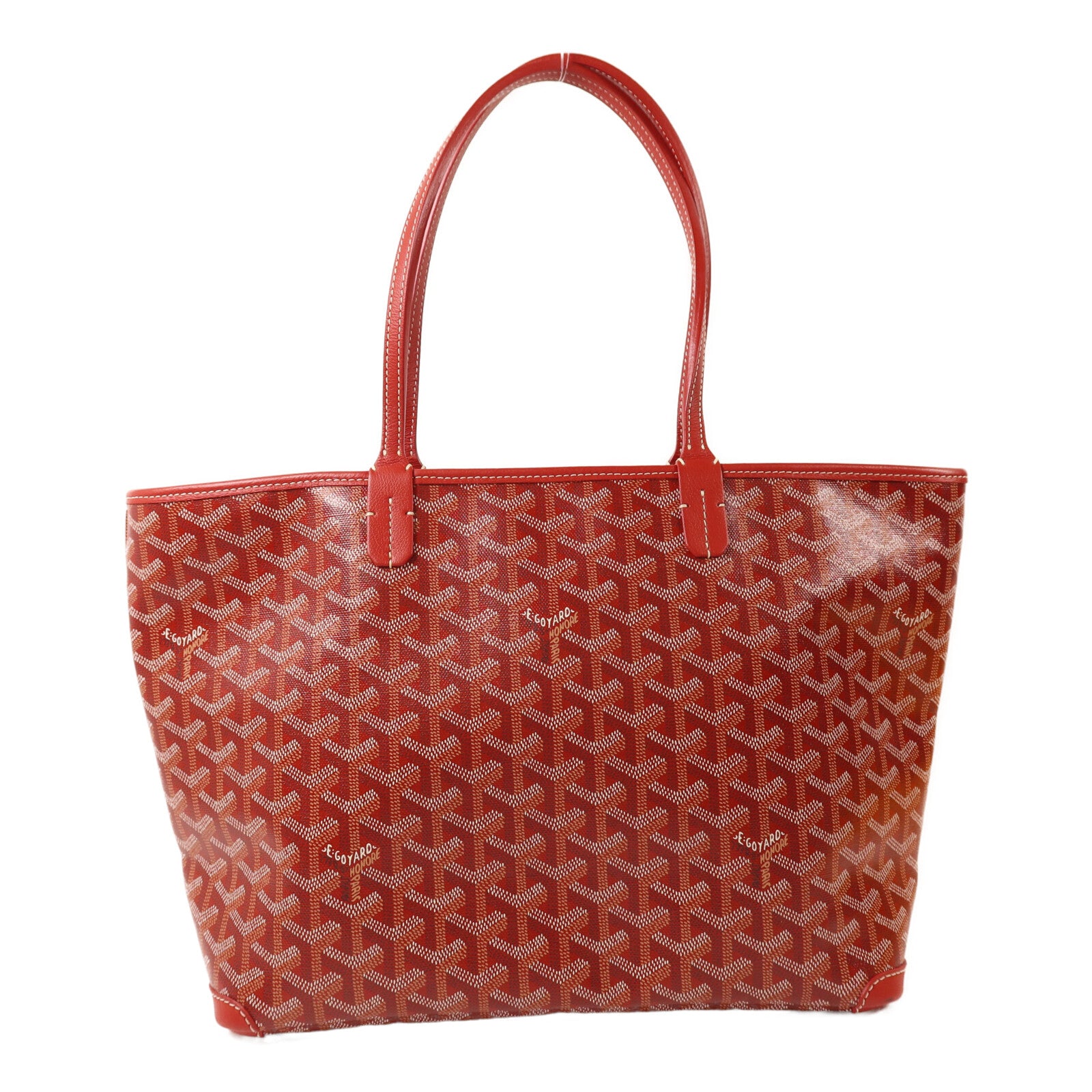 GOYARD 塗層帆布Artois PM銀扣手挽袋